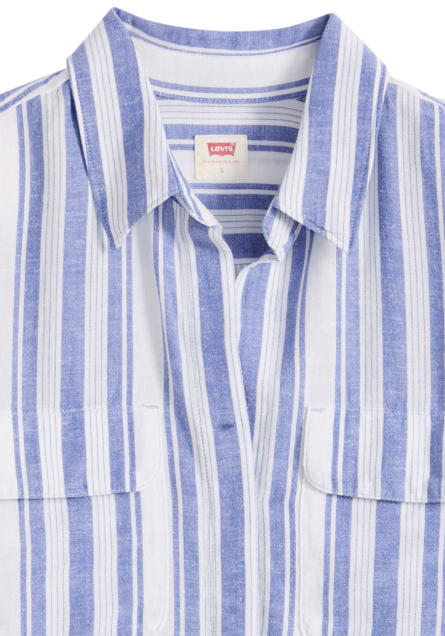Levi's® Blouse chemise Krempelärmel mit Riegel