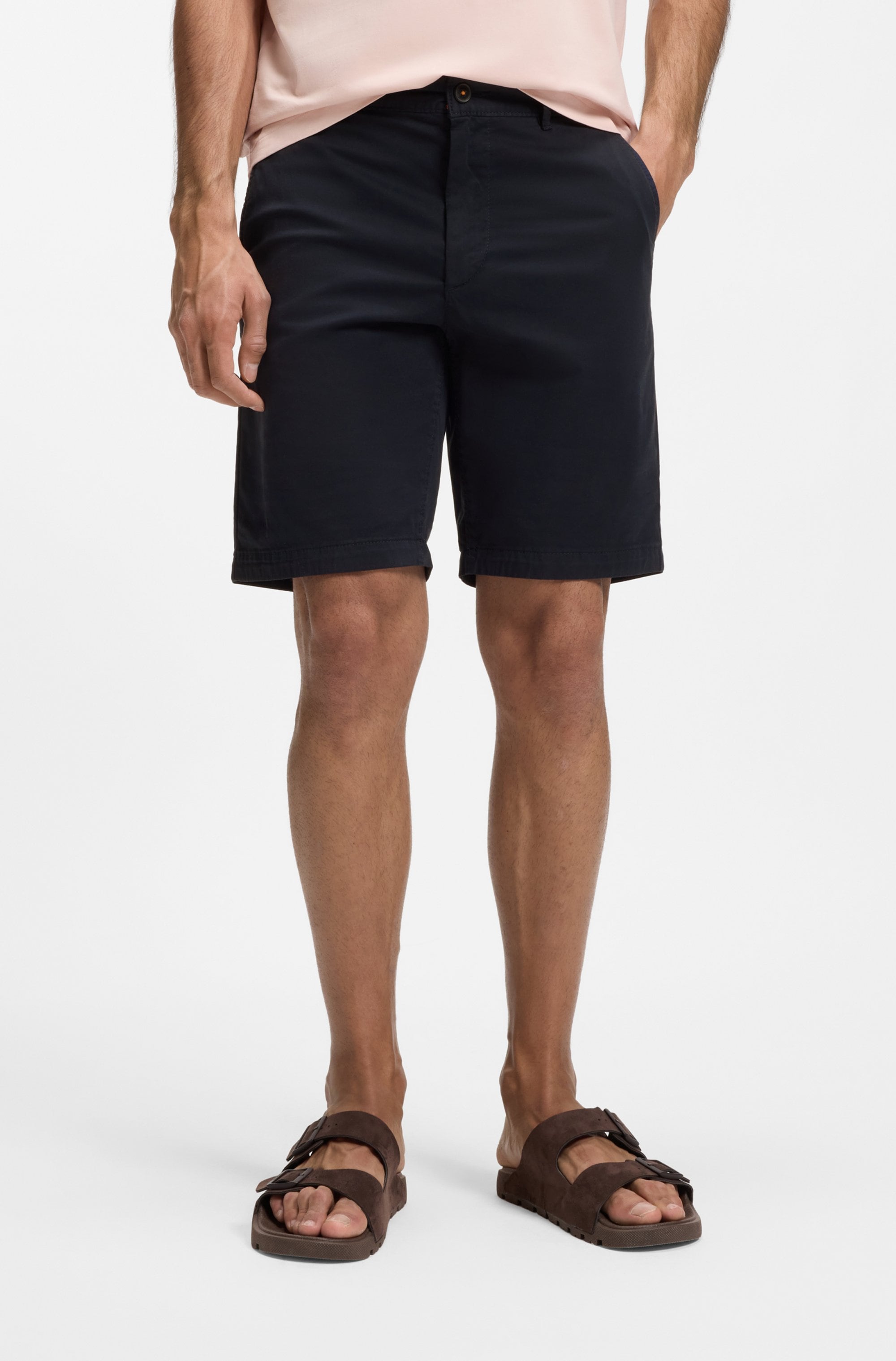 Image of BOSS ORANGE Chinoshorts "slim Shorts" in moderner Passform