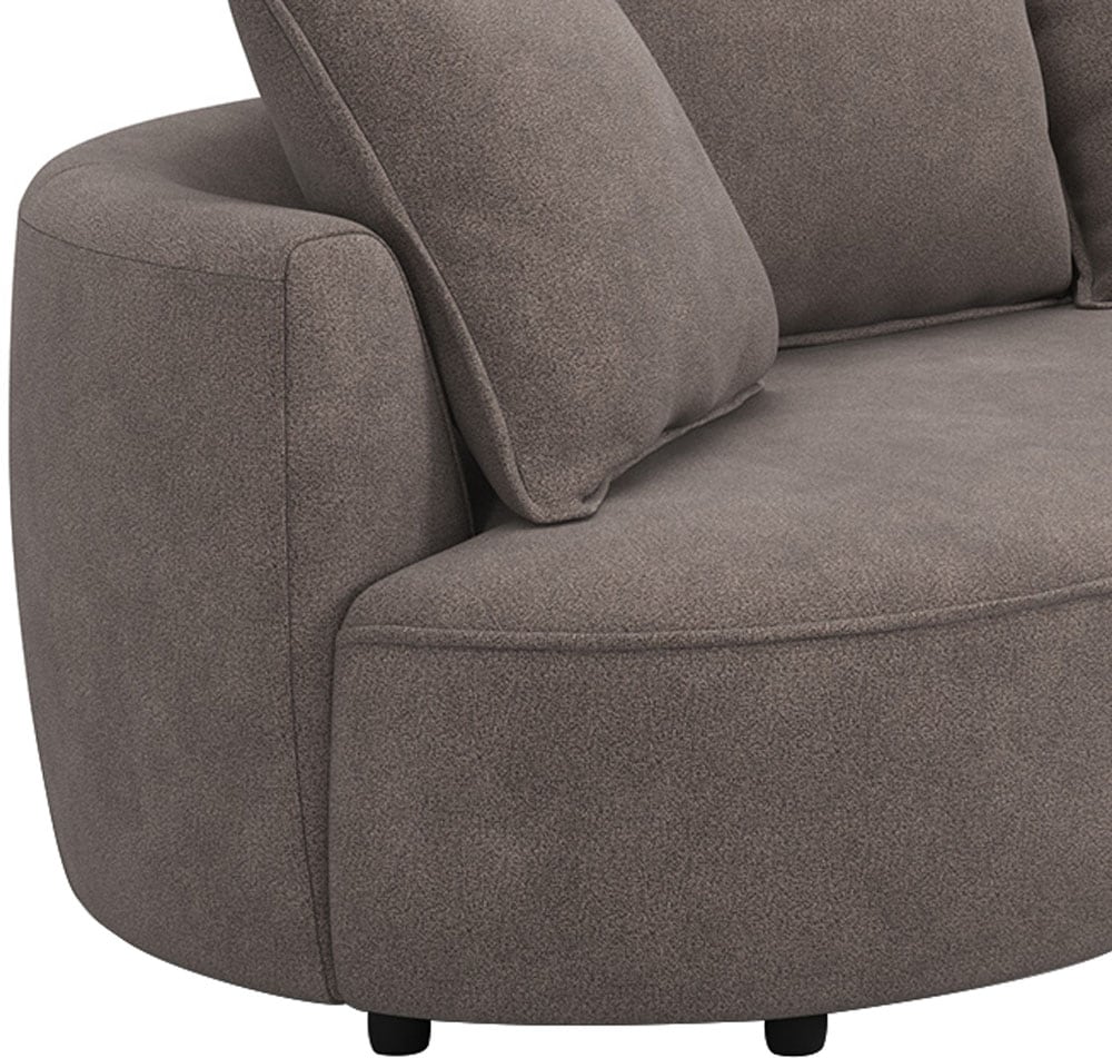 COTTA Canapé de salon »Sana, Breite 296 cm« Loungesofa mit Wellenunterfederung
