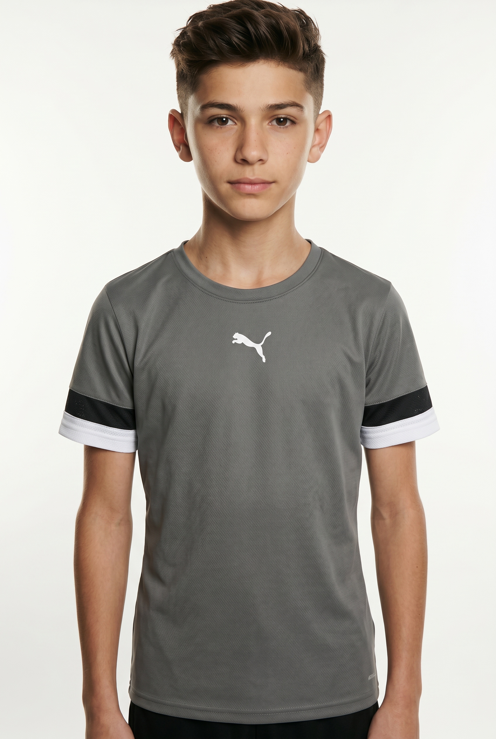PUMA Maillot de foot »TEAMRISE JERSEY JR« football, manches courtes, col rond, avec technologie DryCELL