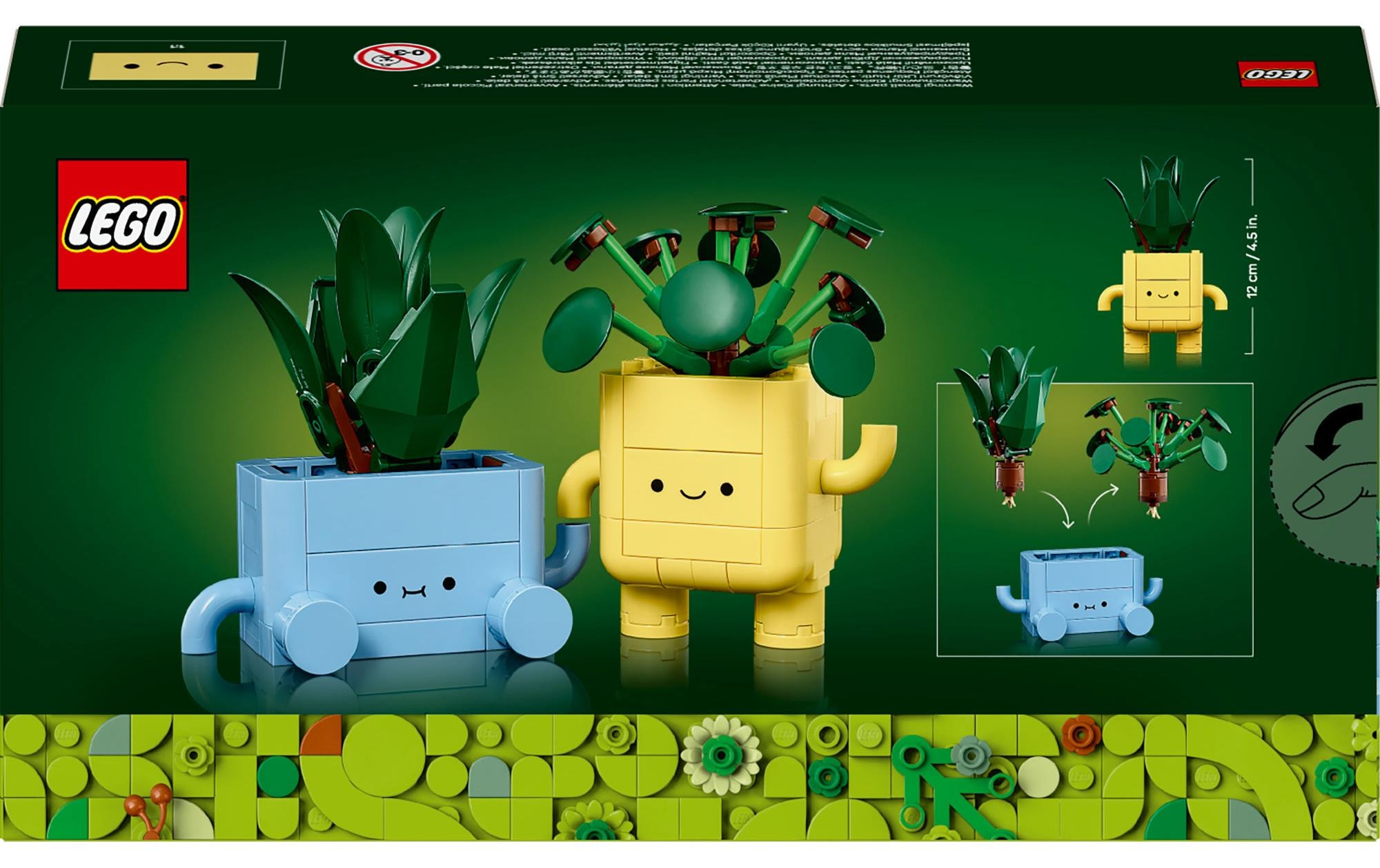 LEGO® Spielbausteine »Icons Botanicals Fröhliche Pflanzen 10349«, (217 St.)