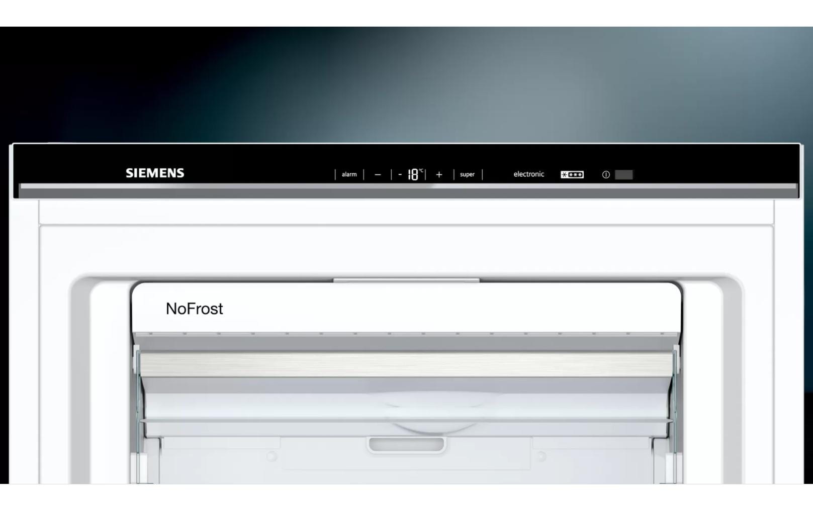 Image of SIEMENS Gefrierschrank iQ500 "GS51NAWCV" 161 cm hoch 70 cm breit
