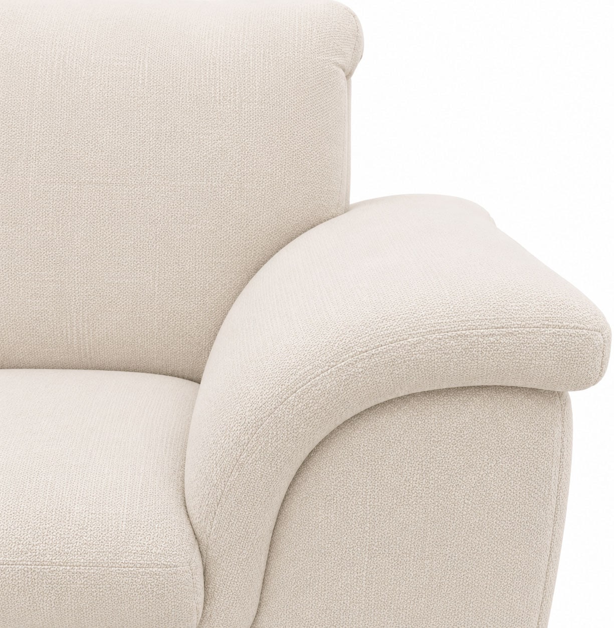GOODproduct Wohnlandschaft »Egedal 352 x 214 cm, auch mit Schlaffunktion & Bettkasten, Holzfüsse« Kopfteile verstellbar, U-Form, aus pflegeleichtem Lu x us-Microfaser