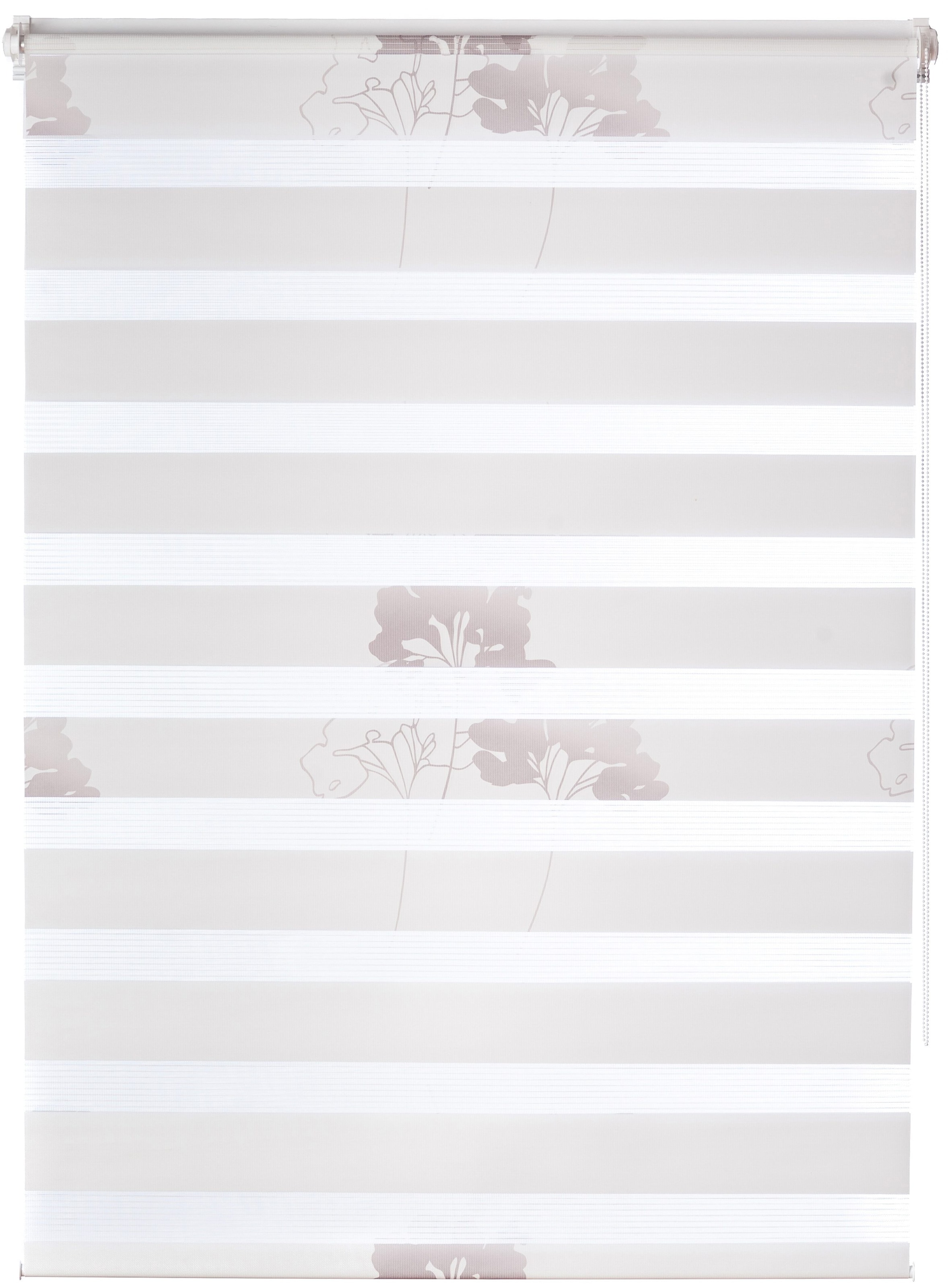 K-HOME Doppelrollo »Delphi«, Lichtschutz, ohne Bohren, im Fixmass
