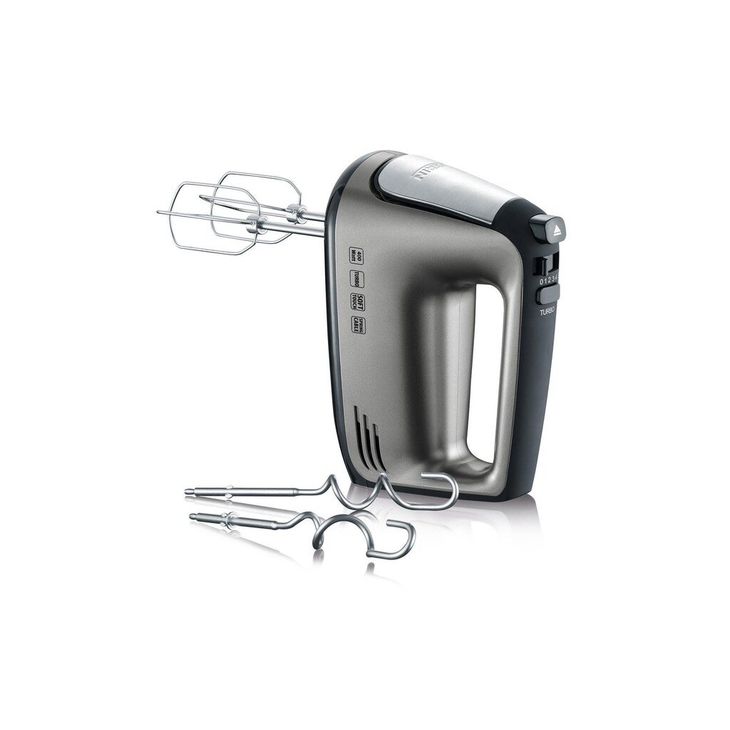 Severin Handmixer »HM 3832 Grau Schwarz«, 400 W