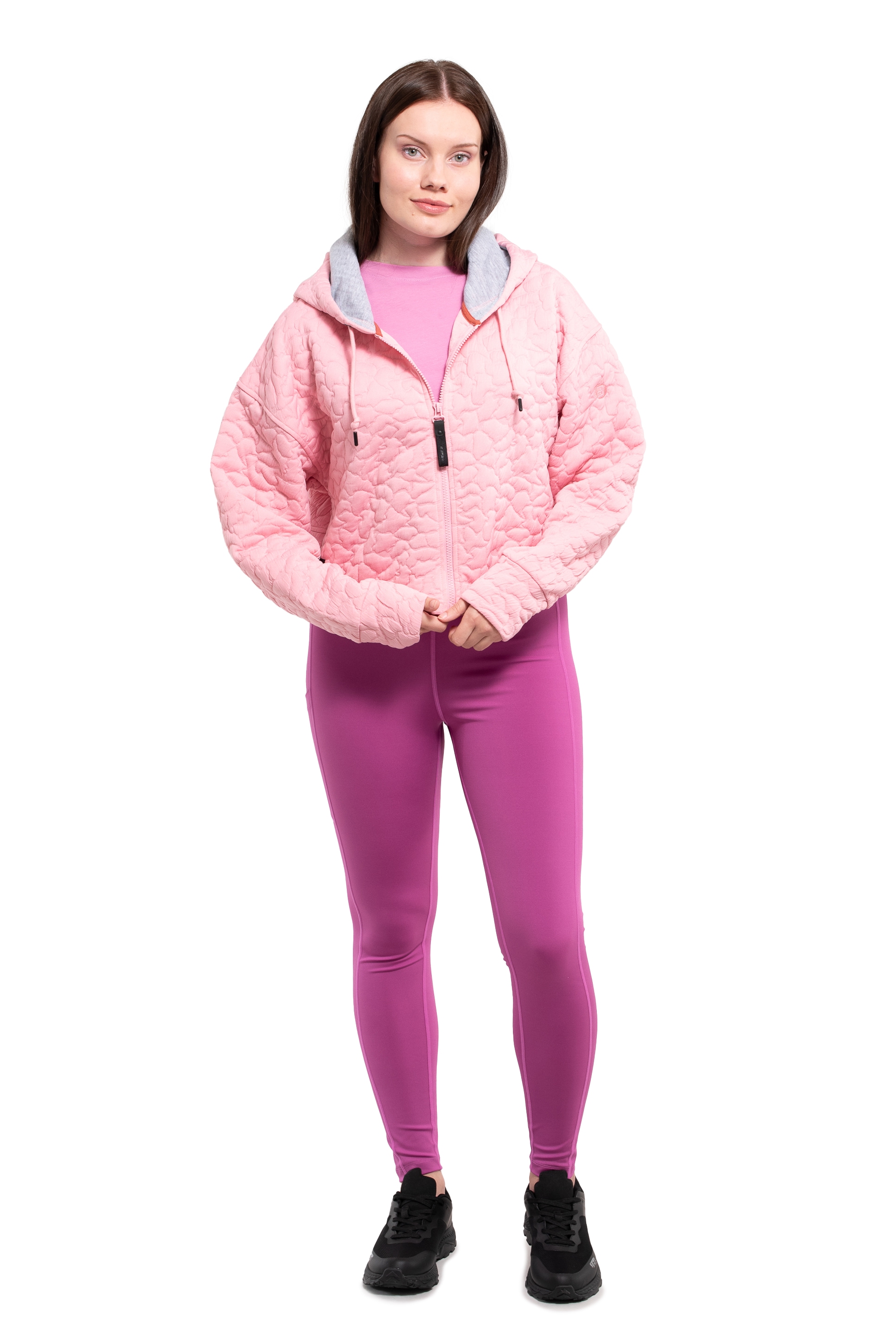 Icepeak Fleecejacke »D FLEECEJACKE ABBOTTA«, mit Kapuze