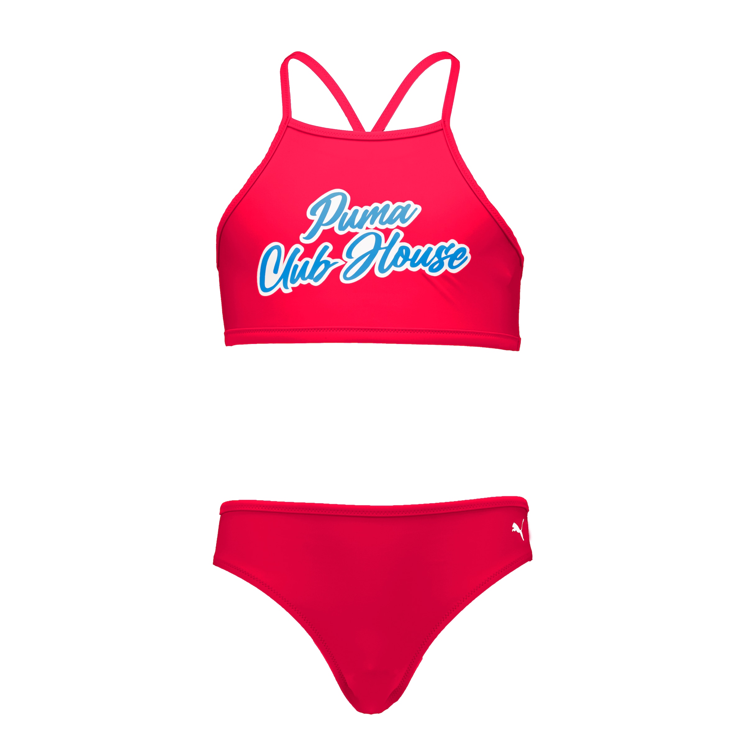 Image of PUMA Bandeau-Bikini 2 Stk. mit Hingucker-Slogan