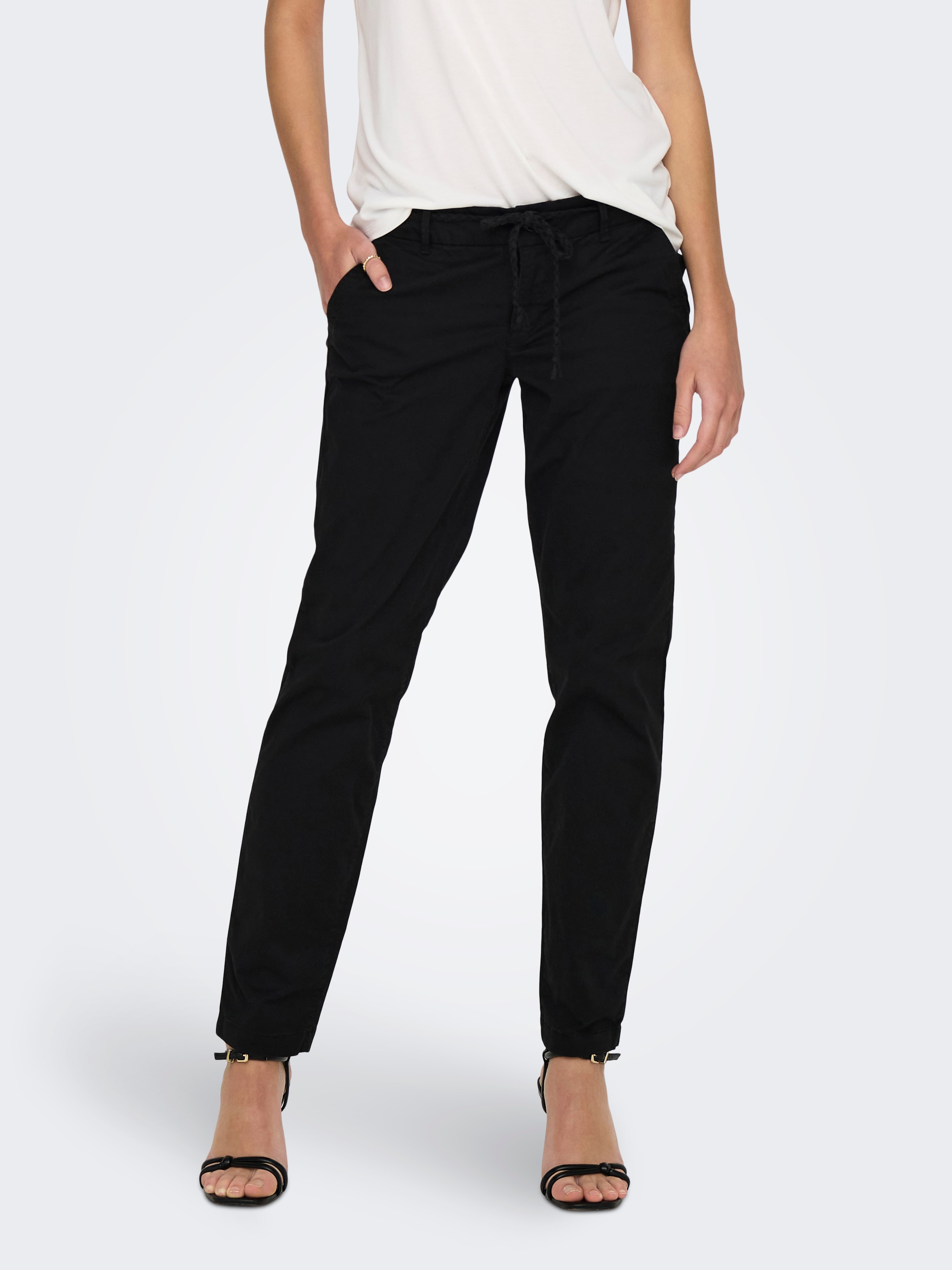 ONLY Chinohose »ONLEVELYN REG ANKLE CHINO PANT PNT NOOS«