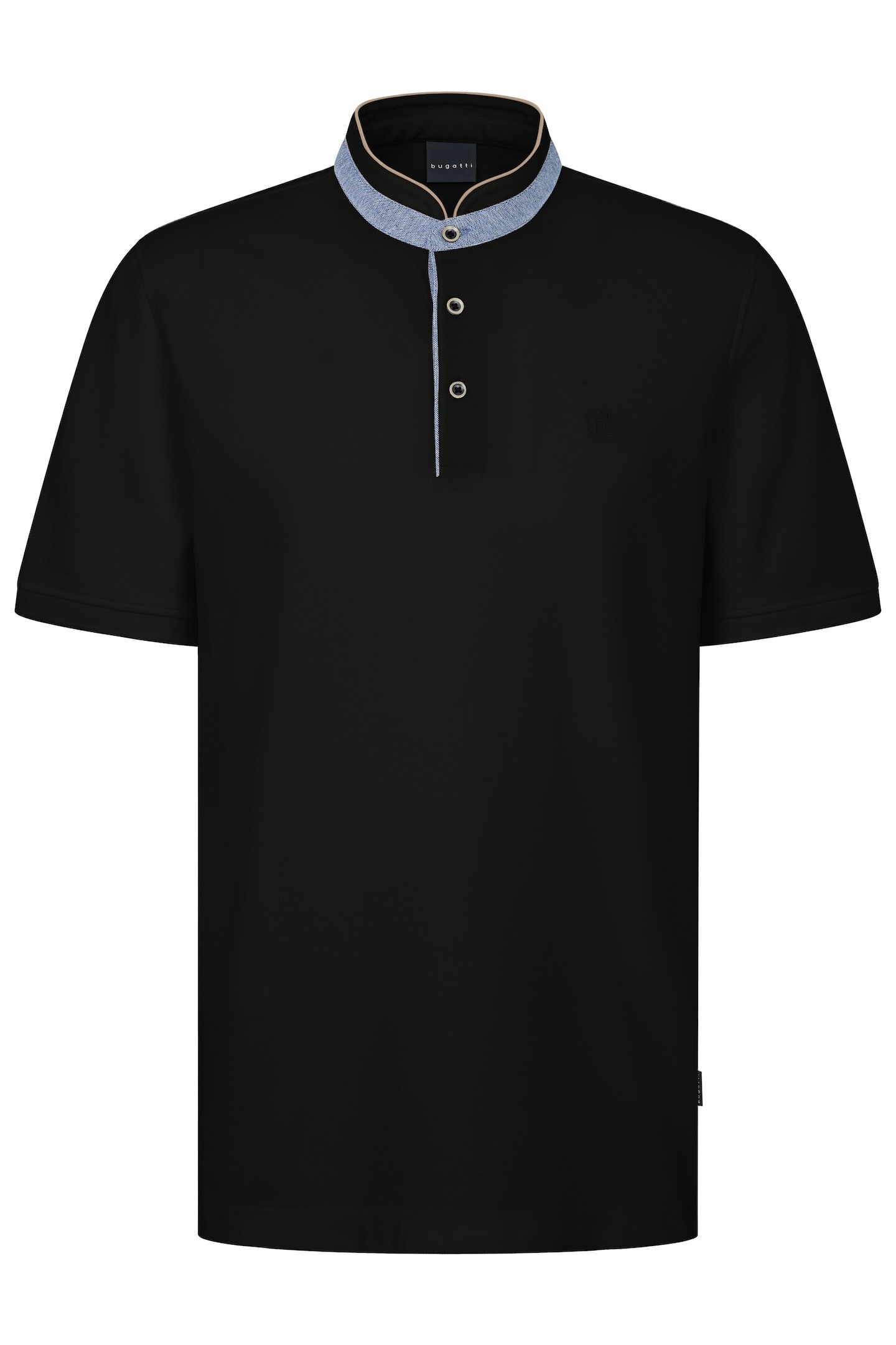 bugatti Poloshirt, mit Stehkragen
