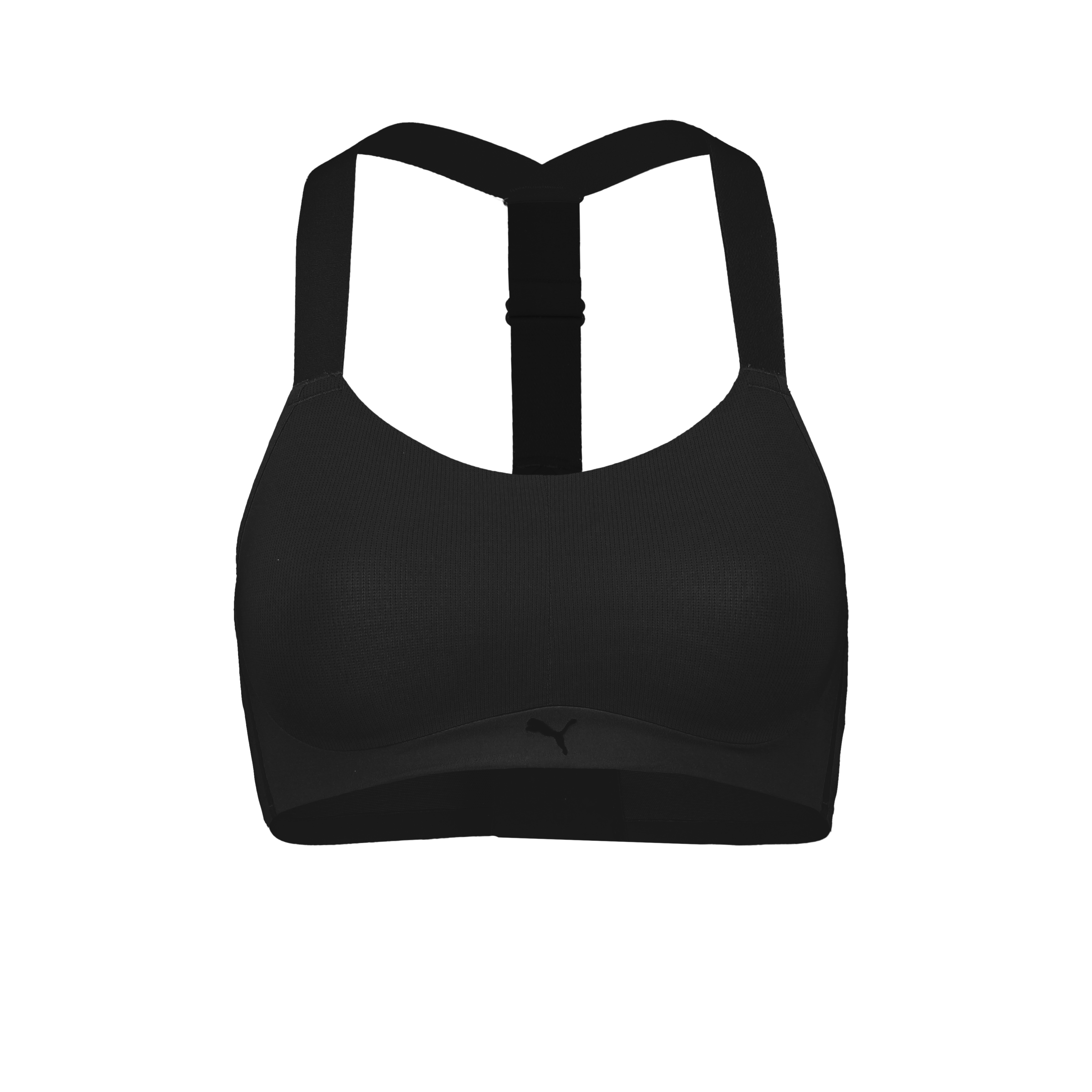 PUMA Bügelloser BH »PUMA WOMEN HIGH SUPPORT ACTIVE BRA«, Mit breiten Trägern, Doppelcupgrössen