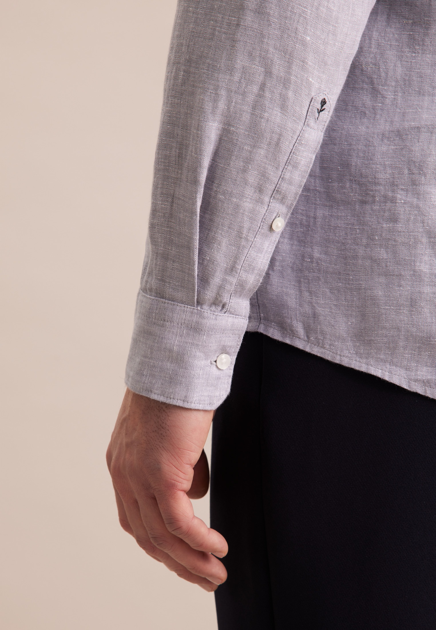 seidensticker Chemise d'affaires »Slim« Slim 1/1 Kentkragen Uni