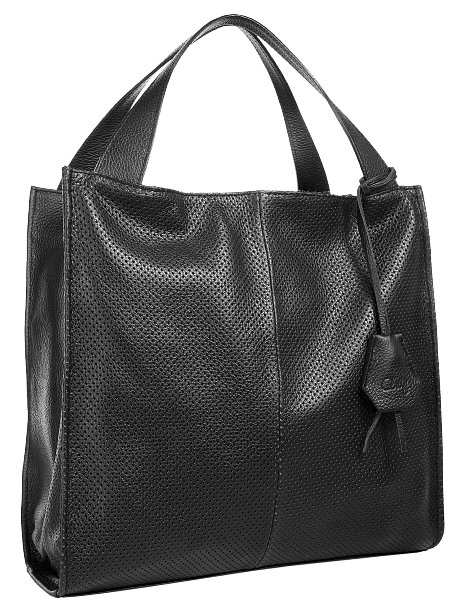 Cluty Shopper, echt Leder, Made in Italy