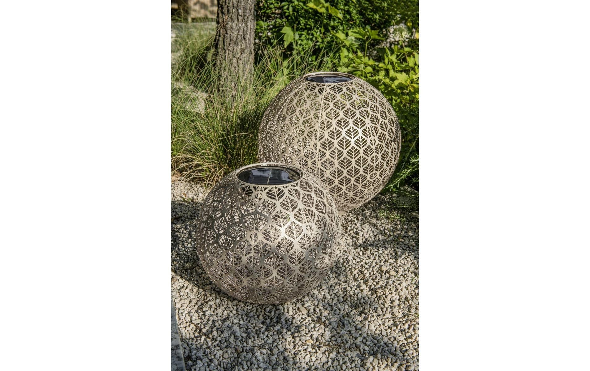 STT LED Windlicht »Solar Antic Ball« Warmweiss