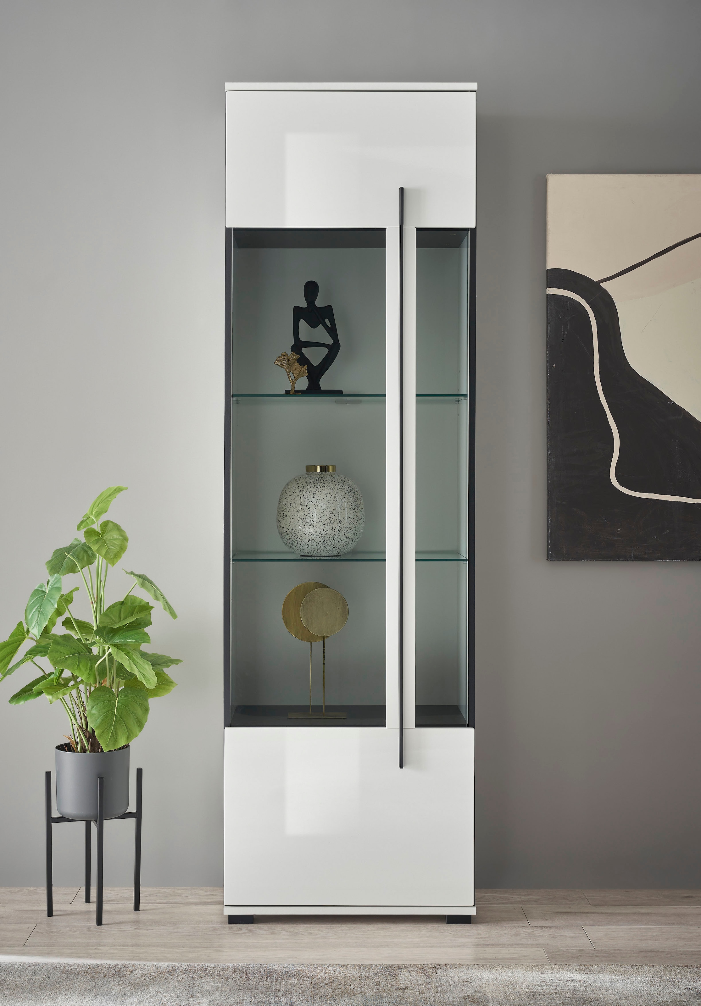 INOSIGN Vitrine »Cantara«, Höhe 200 cm