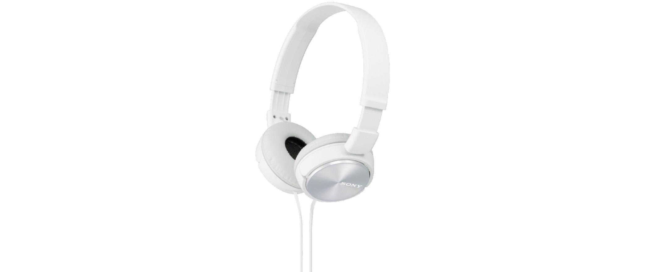 Image of Sony On-Ear-Kopfhörer "MDR-ZX110APW" Noise-Cancelling