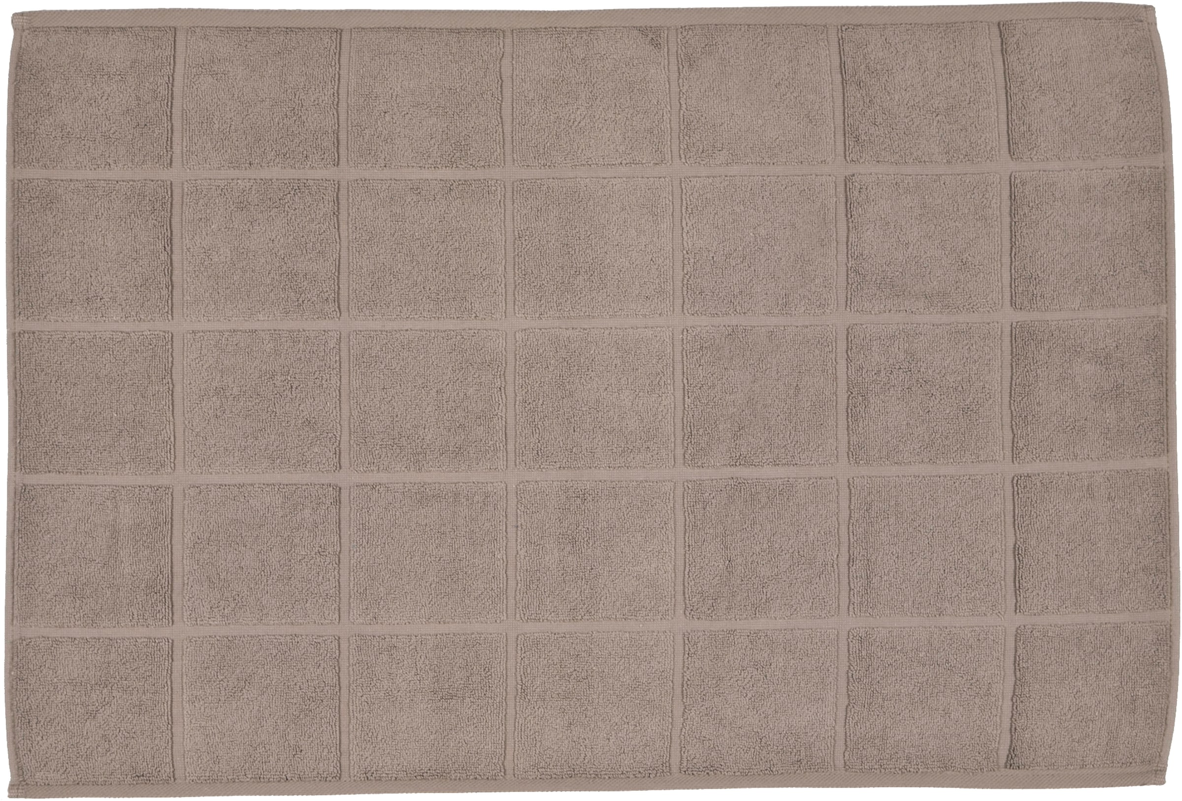 Image of ROSS Duschmatte "Duschvorleger" Höhe 10 mm beidseitig nutzbar fussbodenheizungsgeeignet schnell trocknend besonders weich, Badezimmerteppich, uni