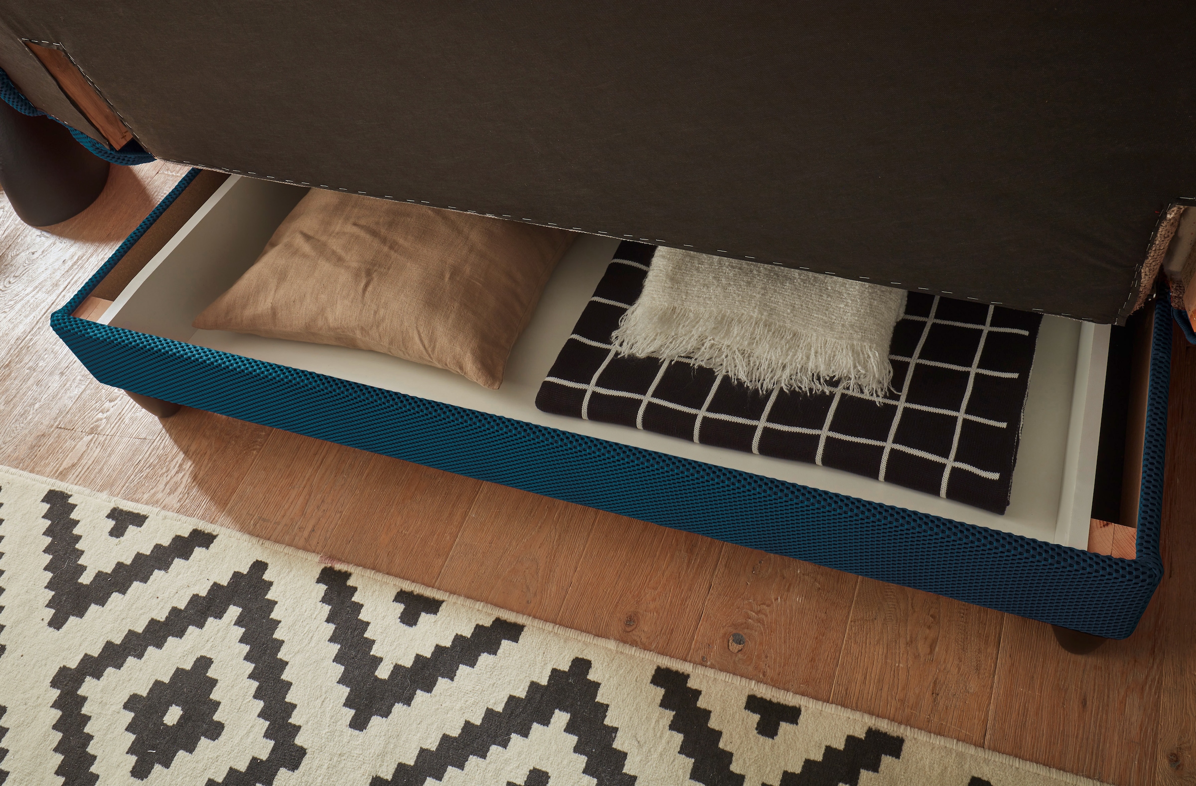 ED EXCITING DESIGN Schlafsofa »Amalia«, mit Schlaffunktion und Bettkasten