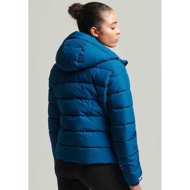 ♕ Superdry Steppjacke »HOODED SPIRIT SPORTS PUFFER«, mit Kapuze, aus  wasserabweisendem Material versandkostenfrei bestellen