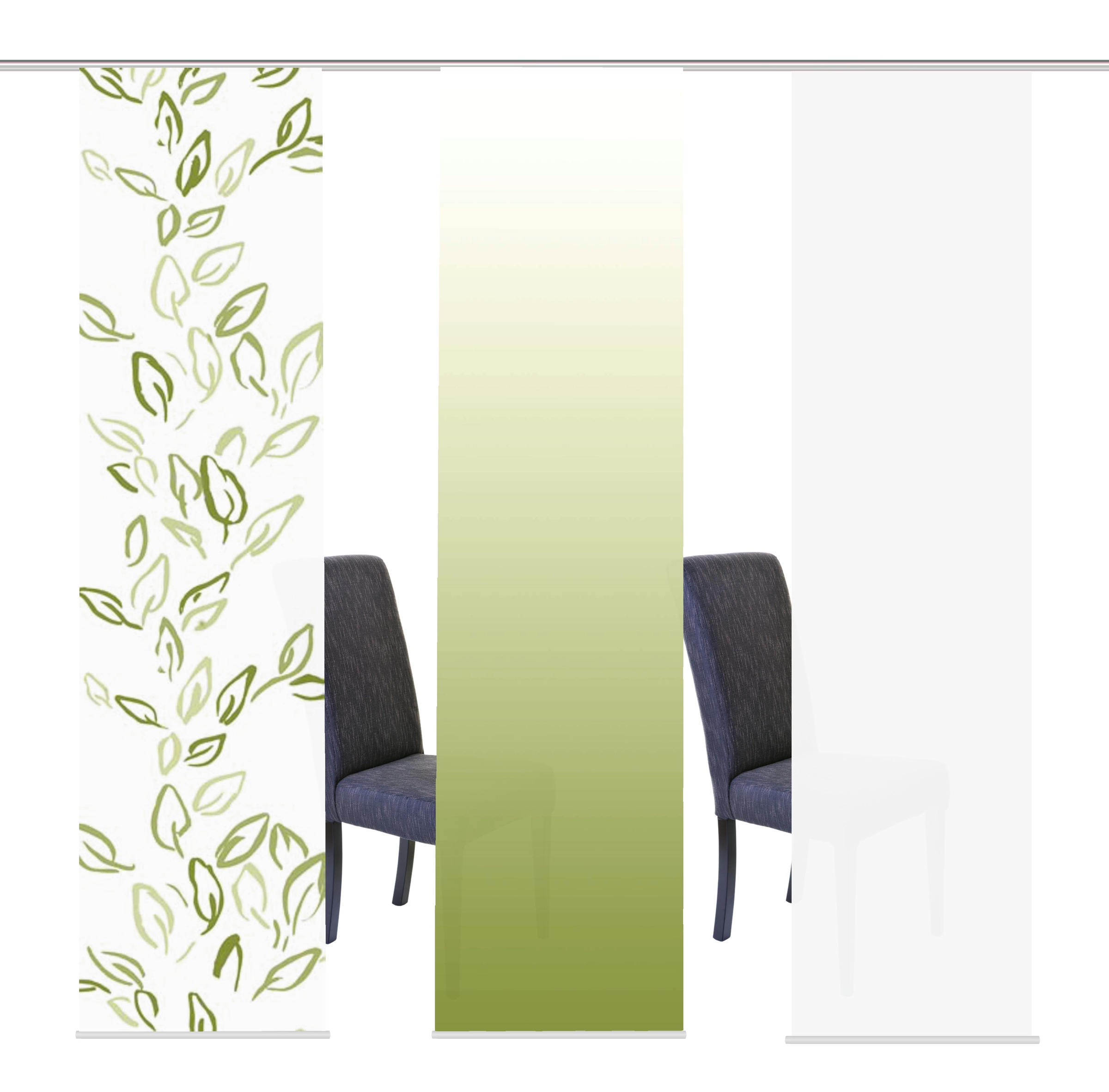 Image of HOME WOHNIDEEN Schiebegardine »CONCORDO«, (3 St.), HxB: 245x60, inkl. Befestigungszubehör bei Ackermann Versand Schweiz