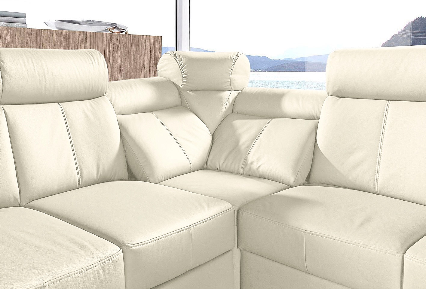 sit&more Wohnlandschaft »Basel U-Form«, wahlweise mit Relaxfunktion