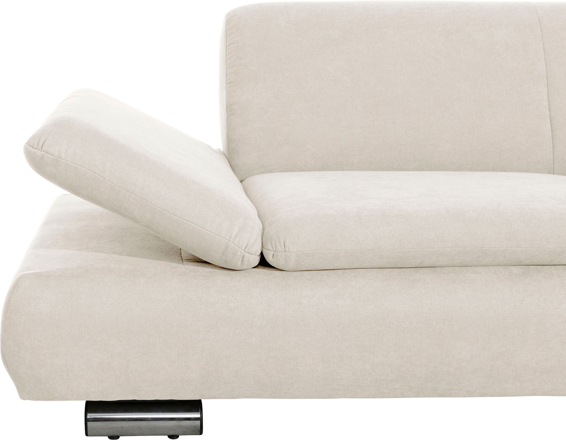 Max Winzer® Ecksofa »Toulouse modern und bequem, aktuelles Design, hoher Sitzkomfort«, mit klappbaren Armlehnen, Breite 271 cm