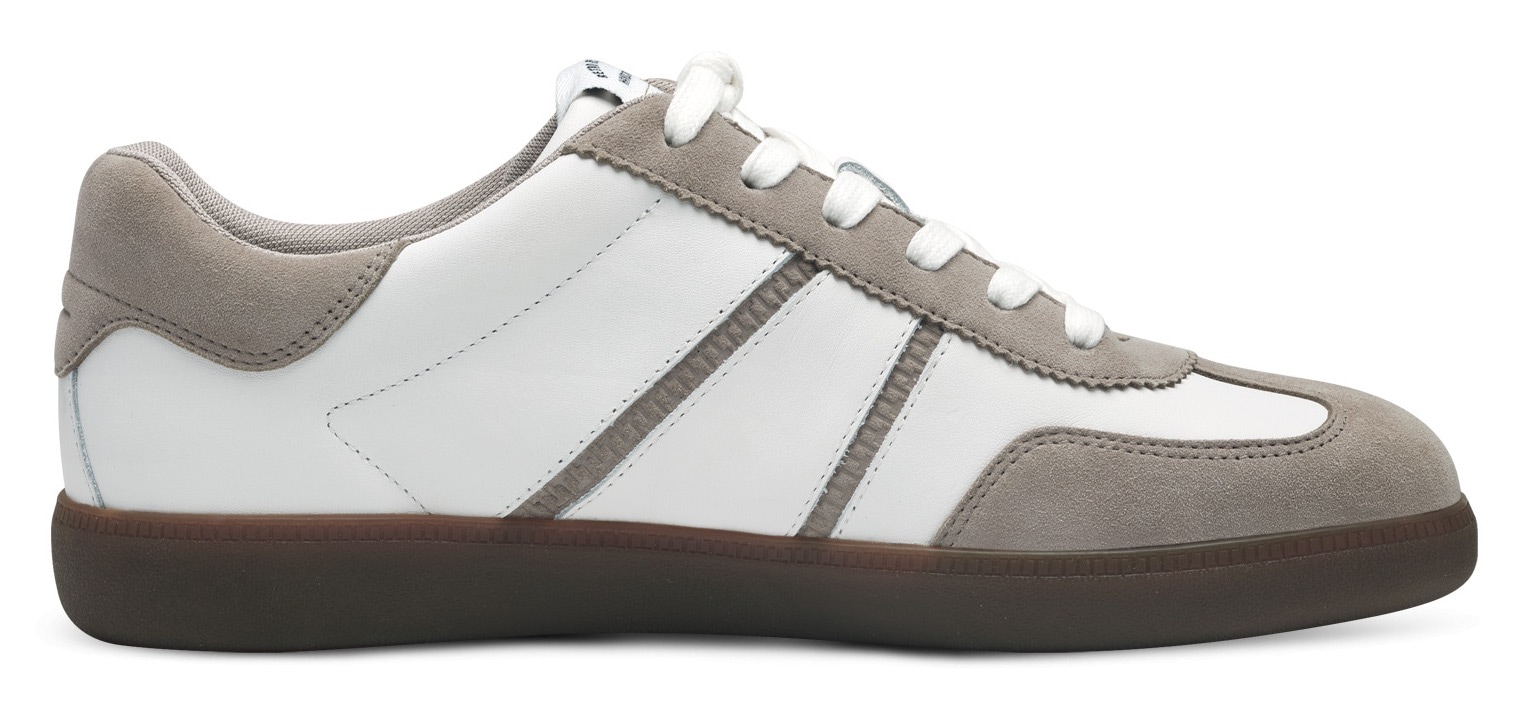 Tamaris Plateausneaker, Freizeitschuh, Halbschuh, Schnürschuh mit gepolstertem Schaftrand