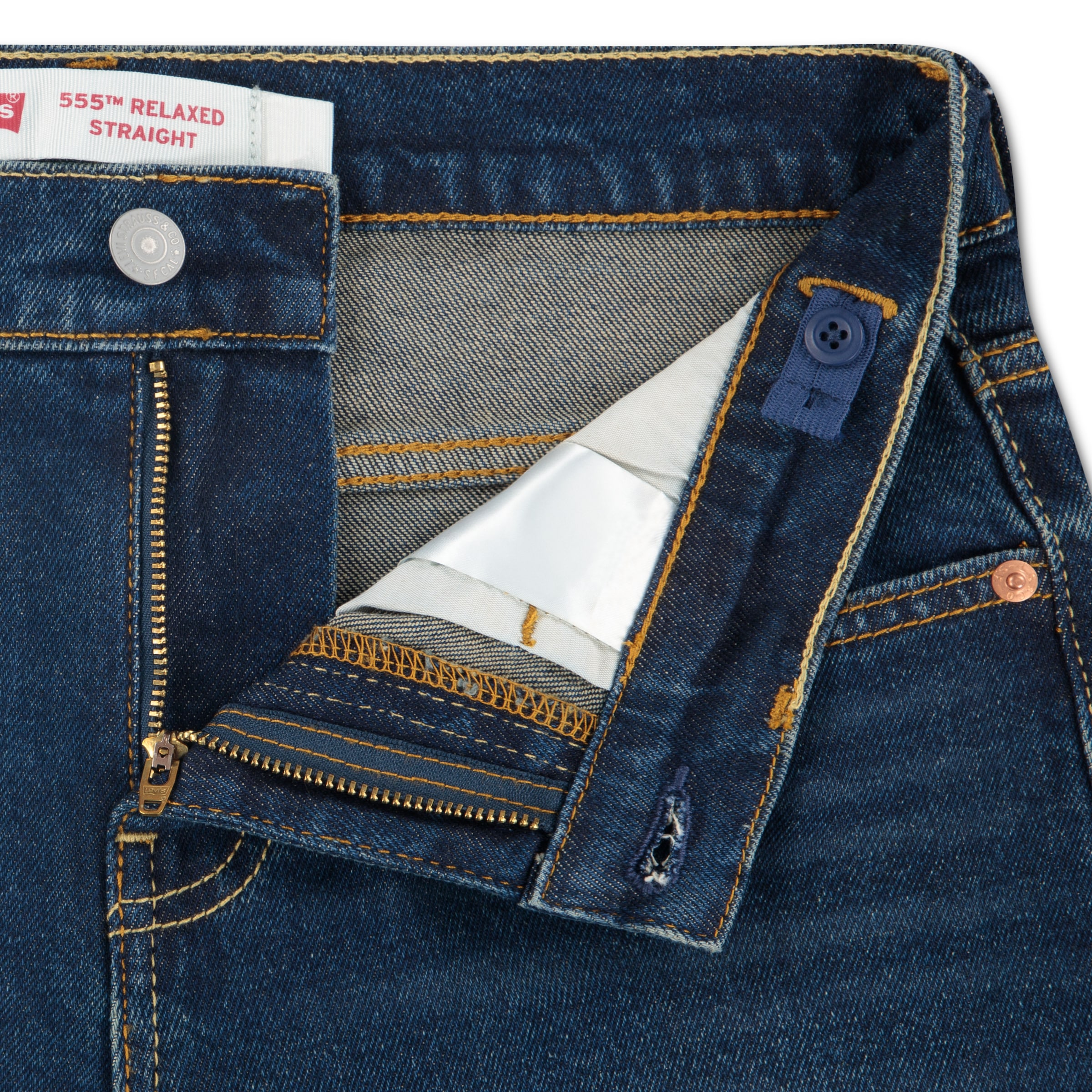 Levi's® Kids Jeans à 5 poches »LVB 555 RELAXED STRAIGHT JEANS« coupe décontractée