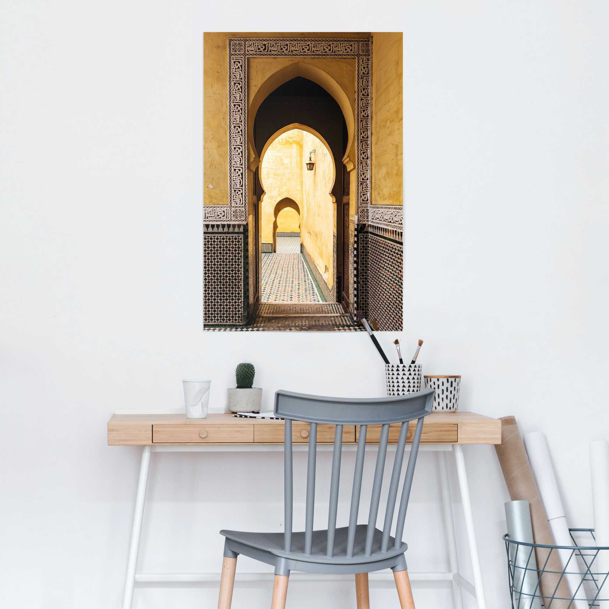 Reinders! Poster »Mediterraner Eingang Mittelmeer - Mediterrane Gemälde« 1 Stk. tlg.