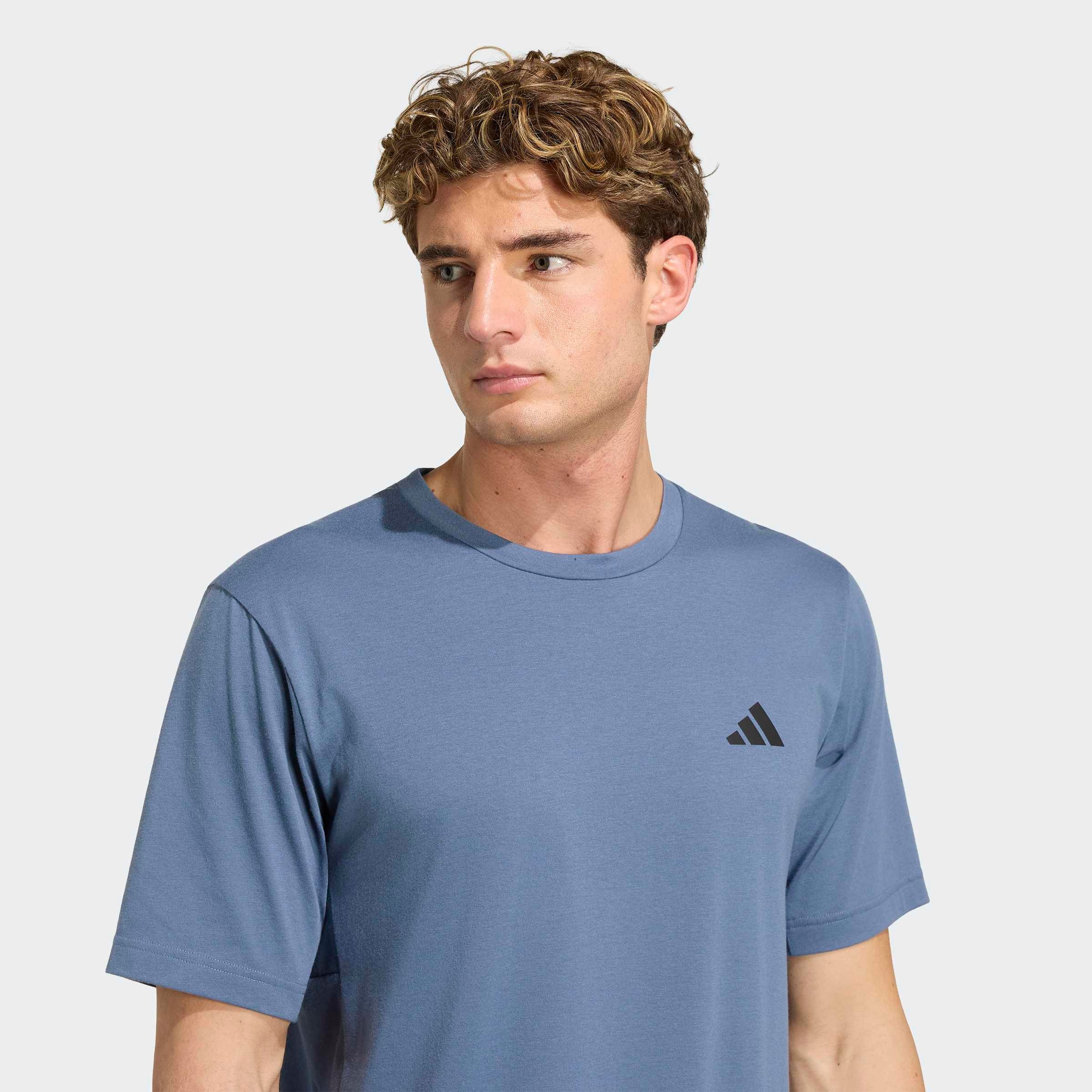 adidas Performance T-Shirt »WORKOUT ESSENTIALS FEELREADY« mit Rundhalsausschnitt, aus Polyester