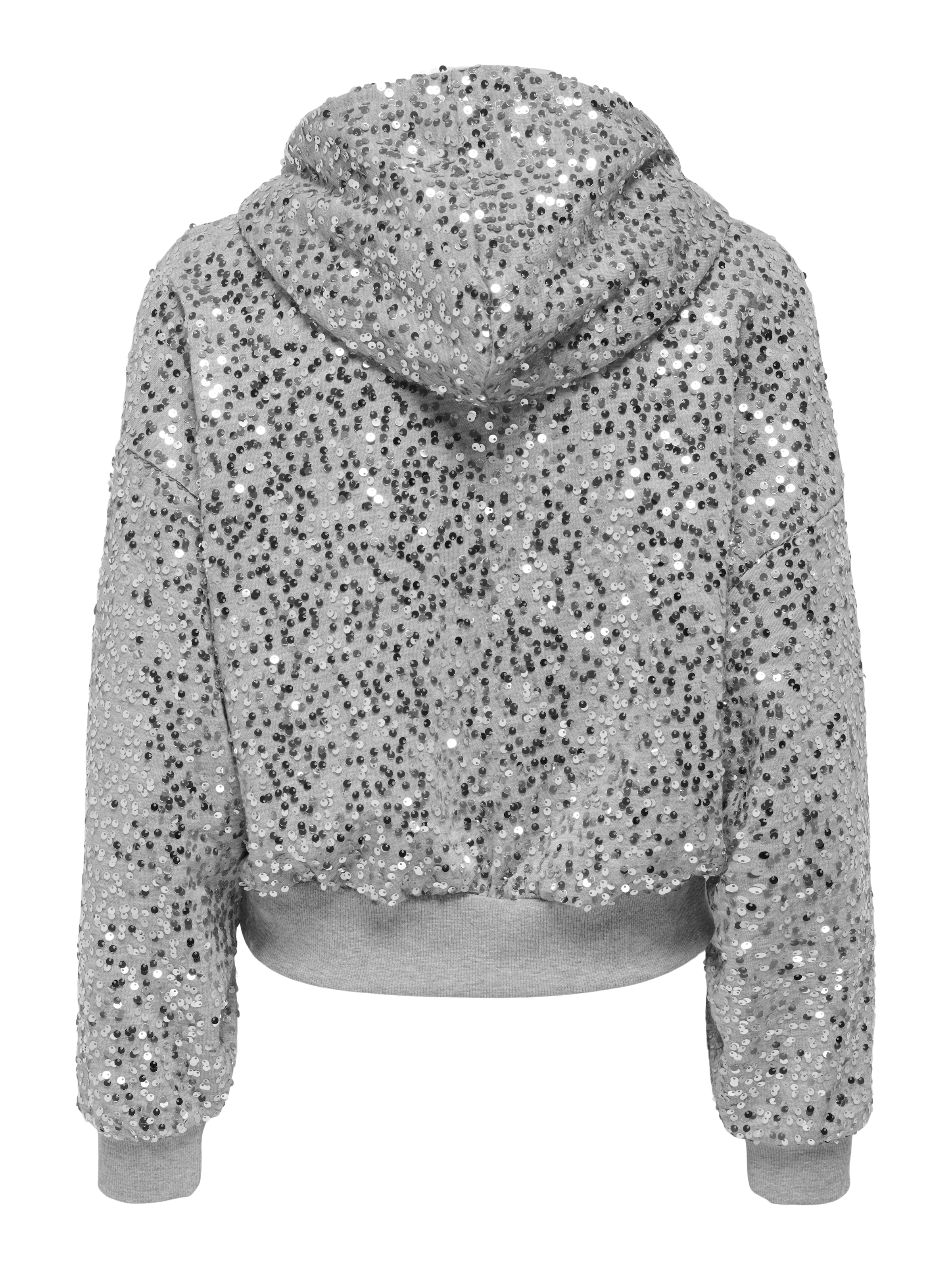 ONLY Sweat à capuche »ONLJADA L/S SEQUINS HOOD SWT«
