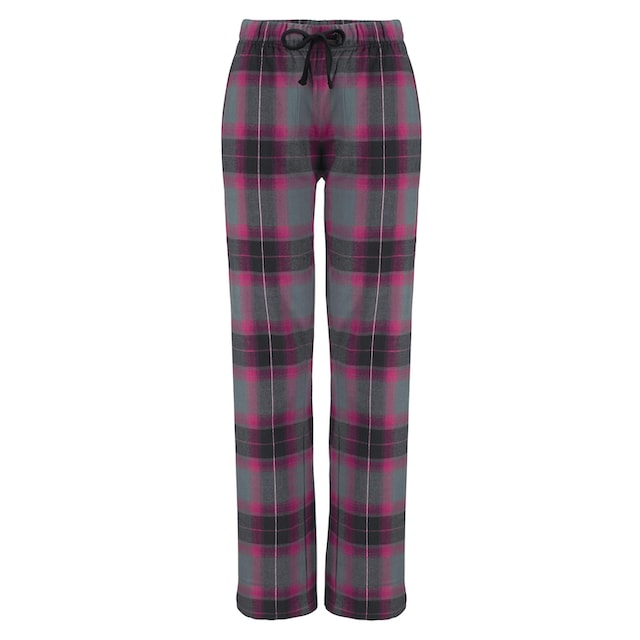 LASCANA Pyjama, (2 tlg., 1 Stück), mit kuscheliger Flanellhose  versandkostenfrei auf