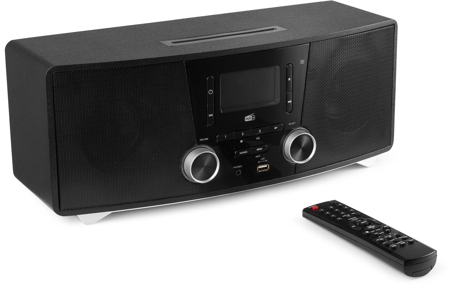 Microanlage »Audizio Cannes«, (Digitalradio (DAB+)-FM-Tuner)