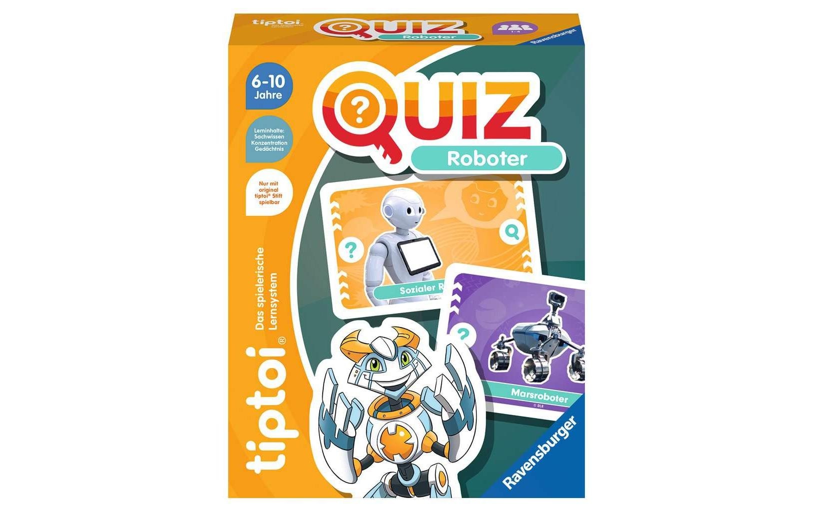 Puzzle »tiptoi Quiz Roboter«