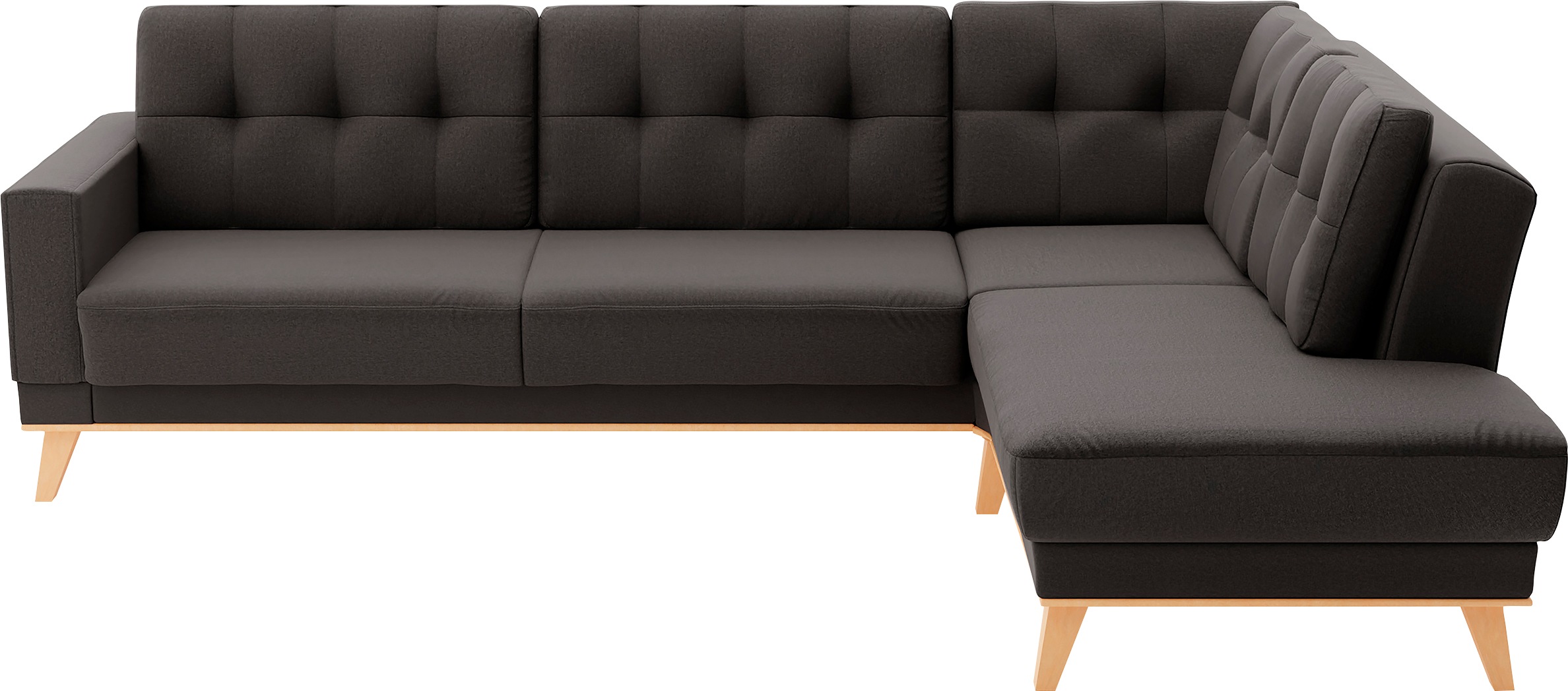 sit&more Ecksofa »Lavida L-Form« wahlweise mit Kippfunktion und Bettkasten