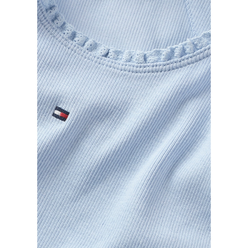 Tommy Hilfiger T-Shirt »ESSENTIAL RIB LACE TANK TOP«
