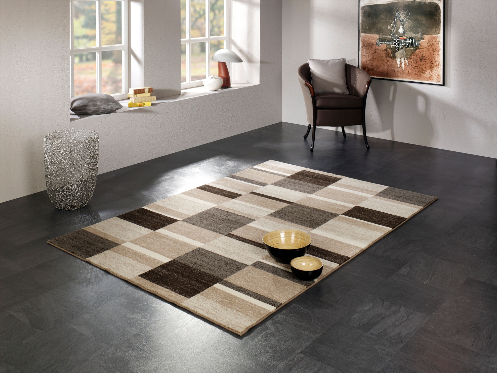 Image of OCI DIE TEPPICHMARKE Wollteppich »Natura Mata«, rechteckig, 9 mm Höhe, reine Wolle, Wohnzimmer bei Ackermann Versand Schweiz