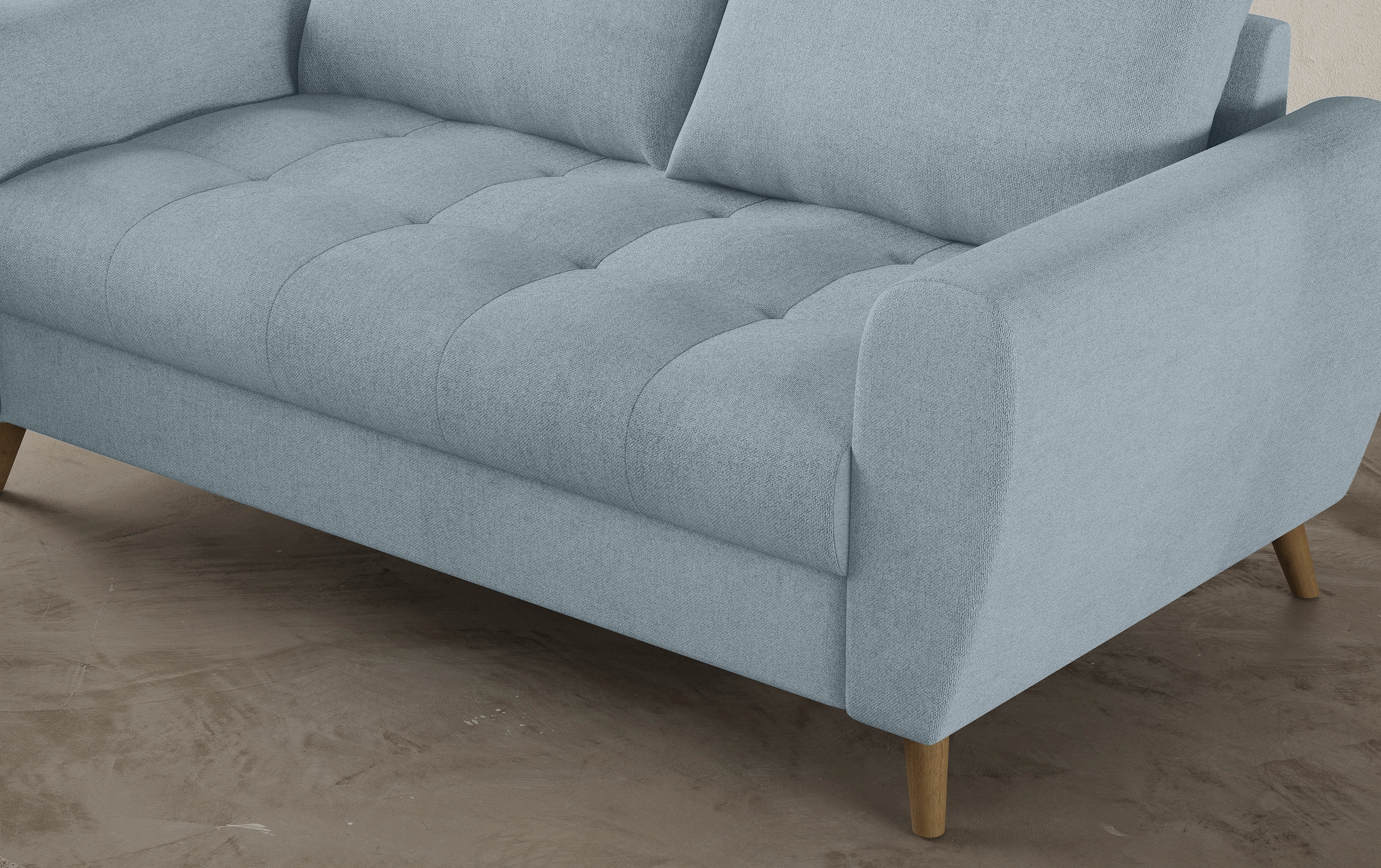 Mr. Couch 2,5-Sitzer »Blackburn II«, Mit Kaltschaumpolsterung bis 140 kg belastbar