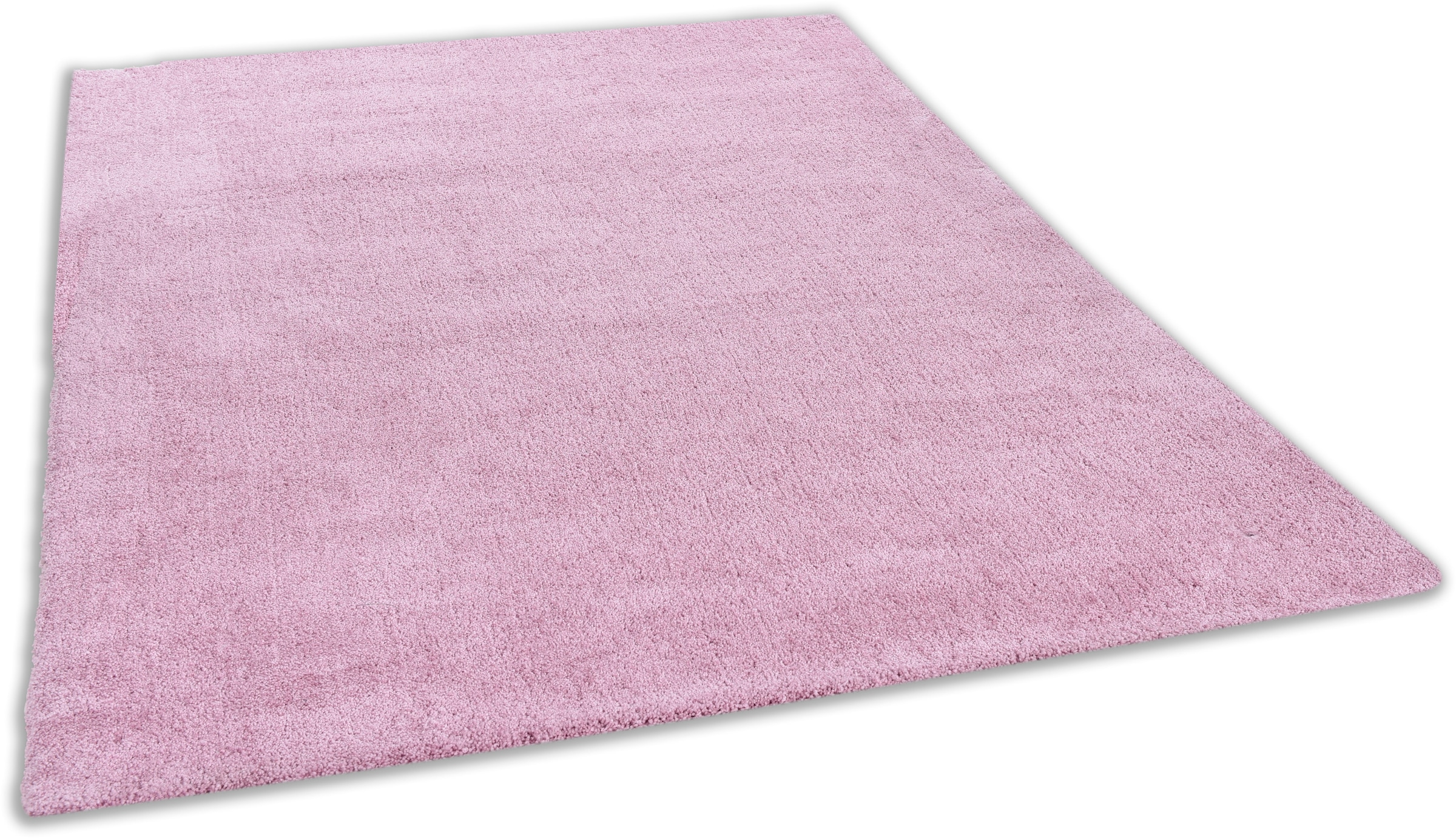 TOM TAILOR HOME Hochflor-Teppich »Shaggy Teppich Cozy«, rechteckig, 25 mm Höhe, Uni Farben, auch in Pastell Farben, weich & kuschelig