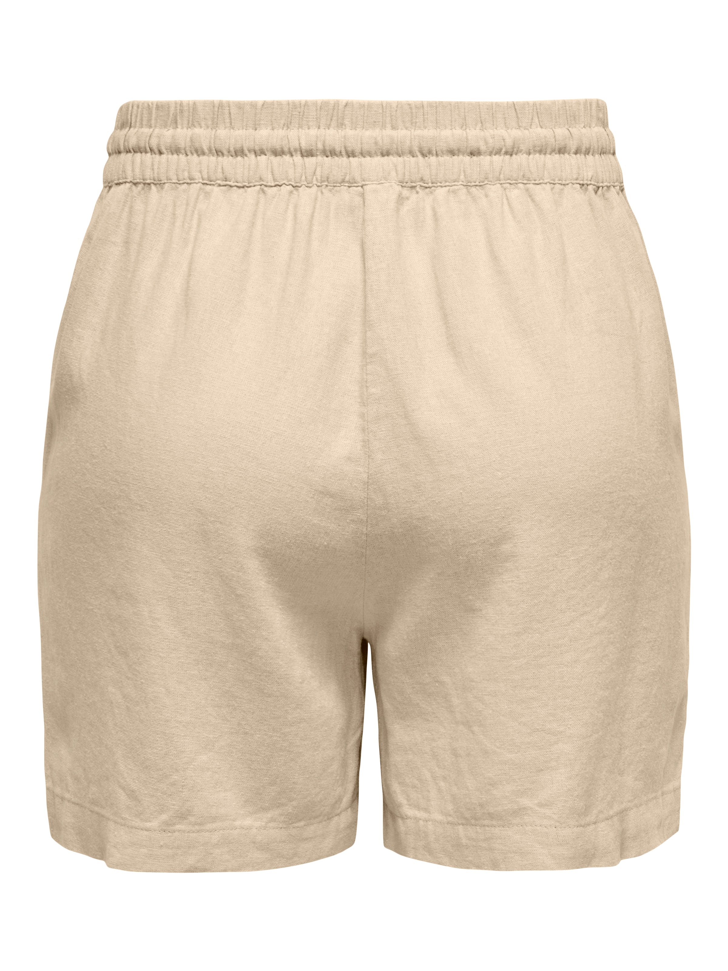 JDY Shorts »JDYSAY HW LINEN STRING SHORTS WVN DIA«  mit Leinen
