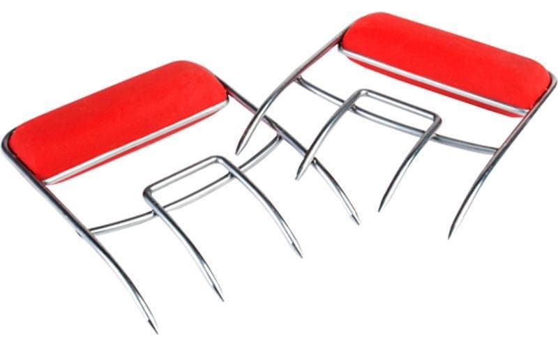 Image of Grillbesteck-Set "CHARCOAL COMPANION 2 Stück, Rot"