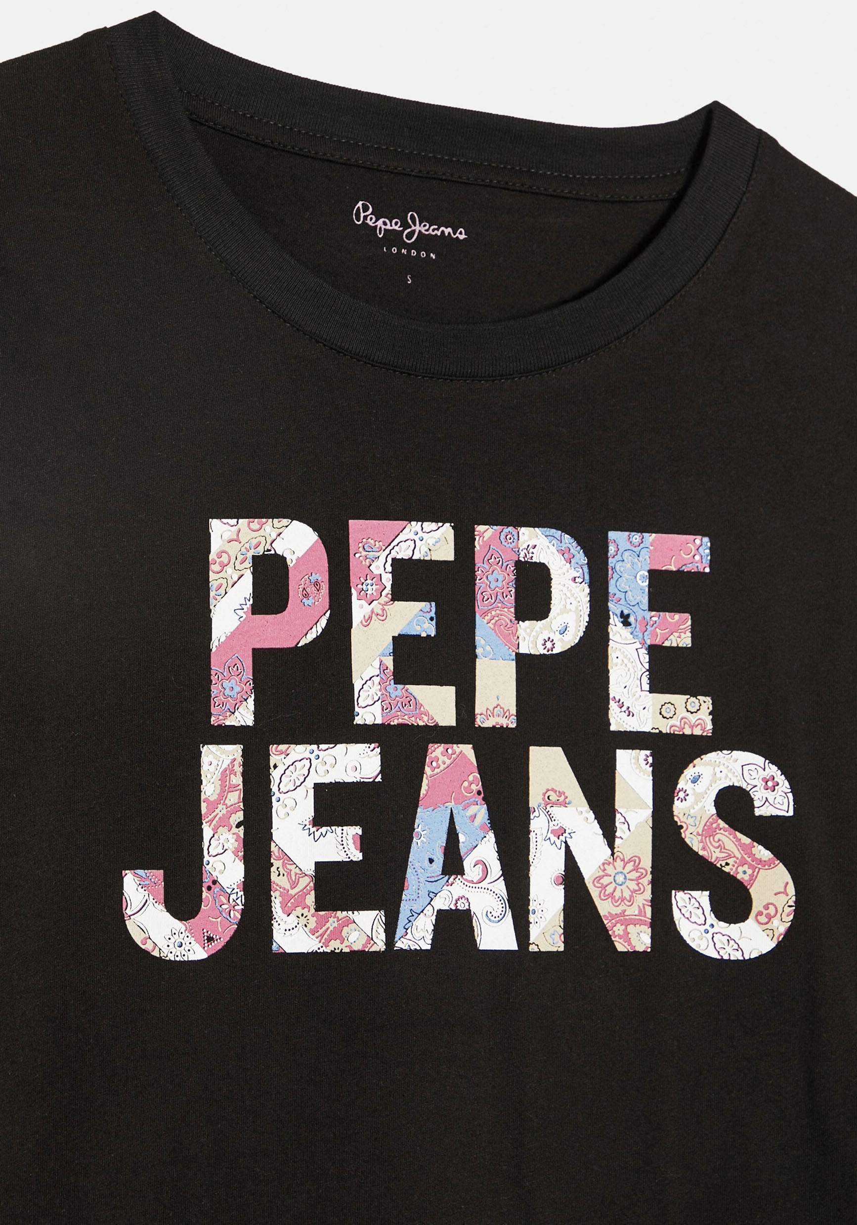Langarmshirt Jeans »LUNA« ♕ versandkostenfrei Pepe kaufen