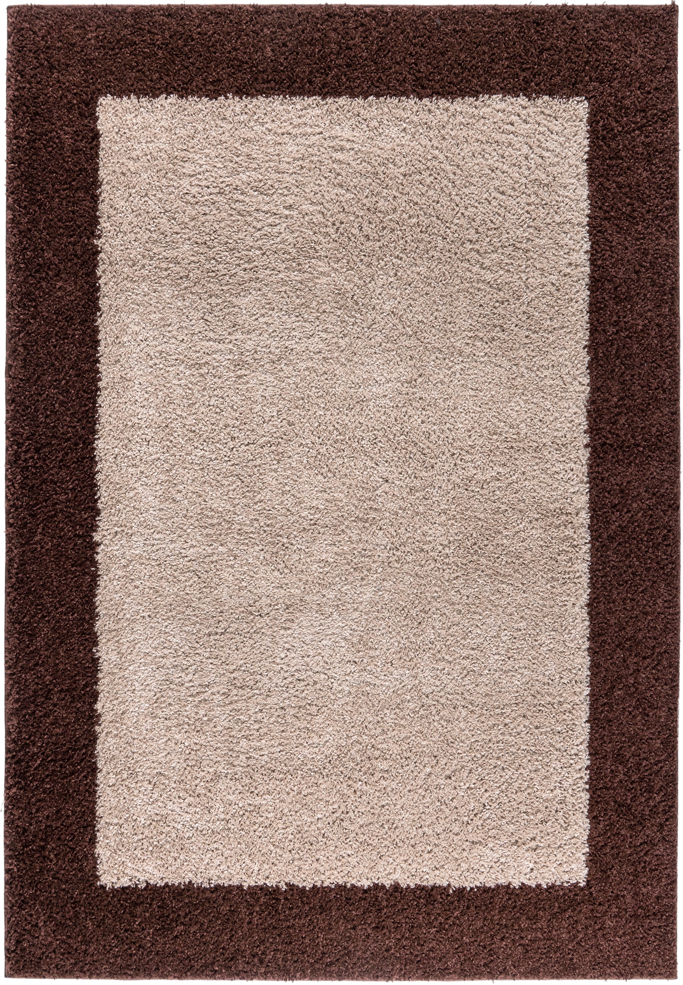 GOODproduct Hochflor-Teppich »Liams« rechteckig 30 mm Höhe mit Bordüre, besonders weich und kuschelig, Wohnzimmer, Schlafzimmer