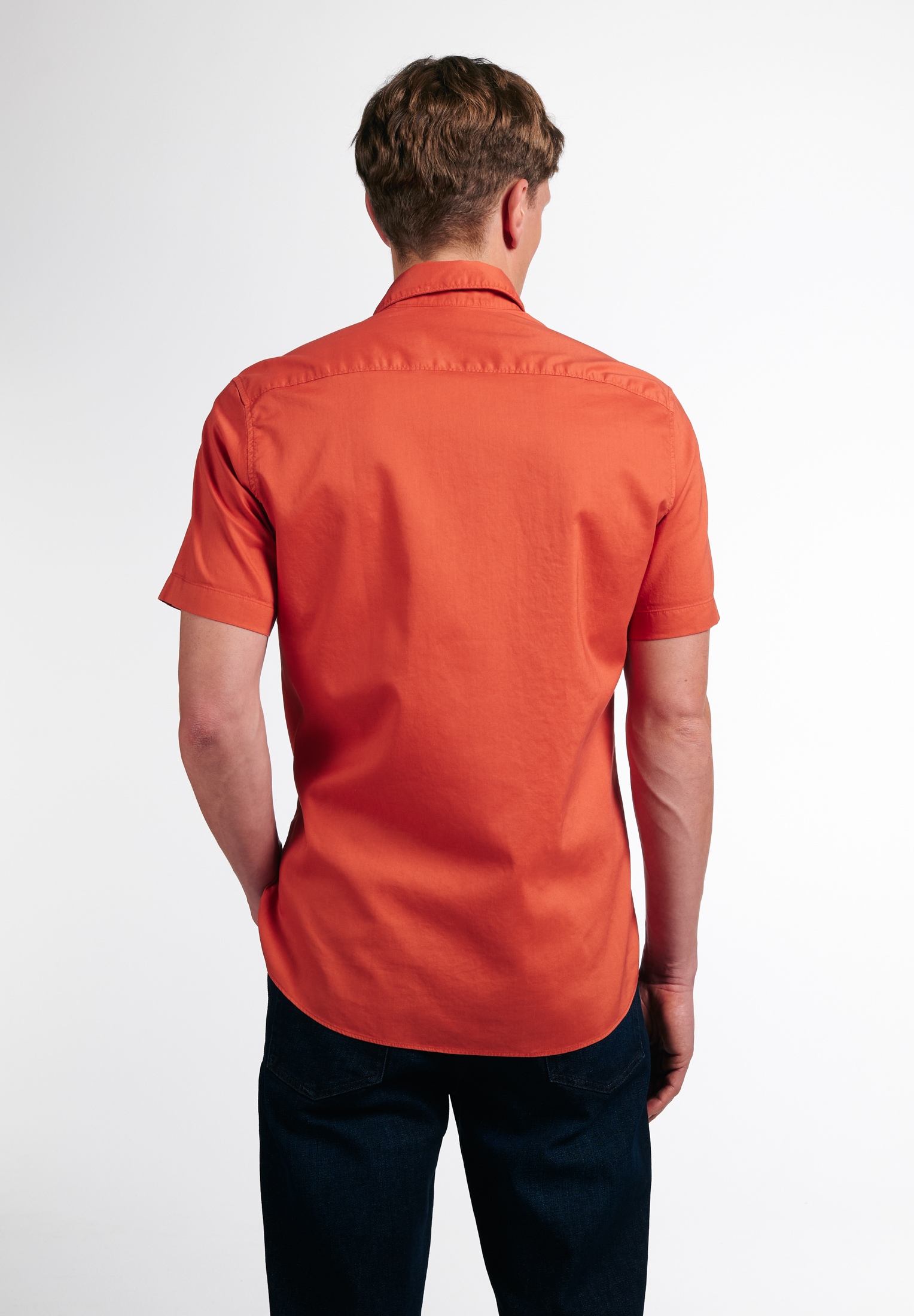 Eterna Kurzarmhemd »SLIM FIT« EASY IRON (bügelleicht)