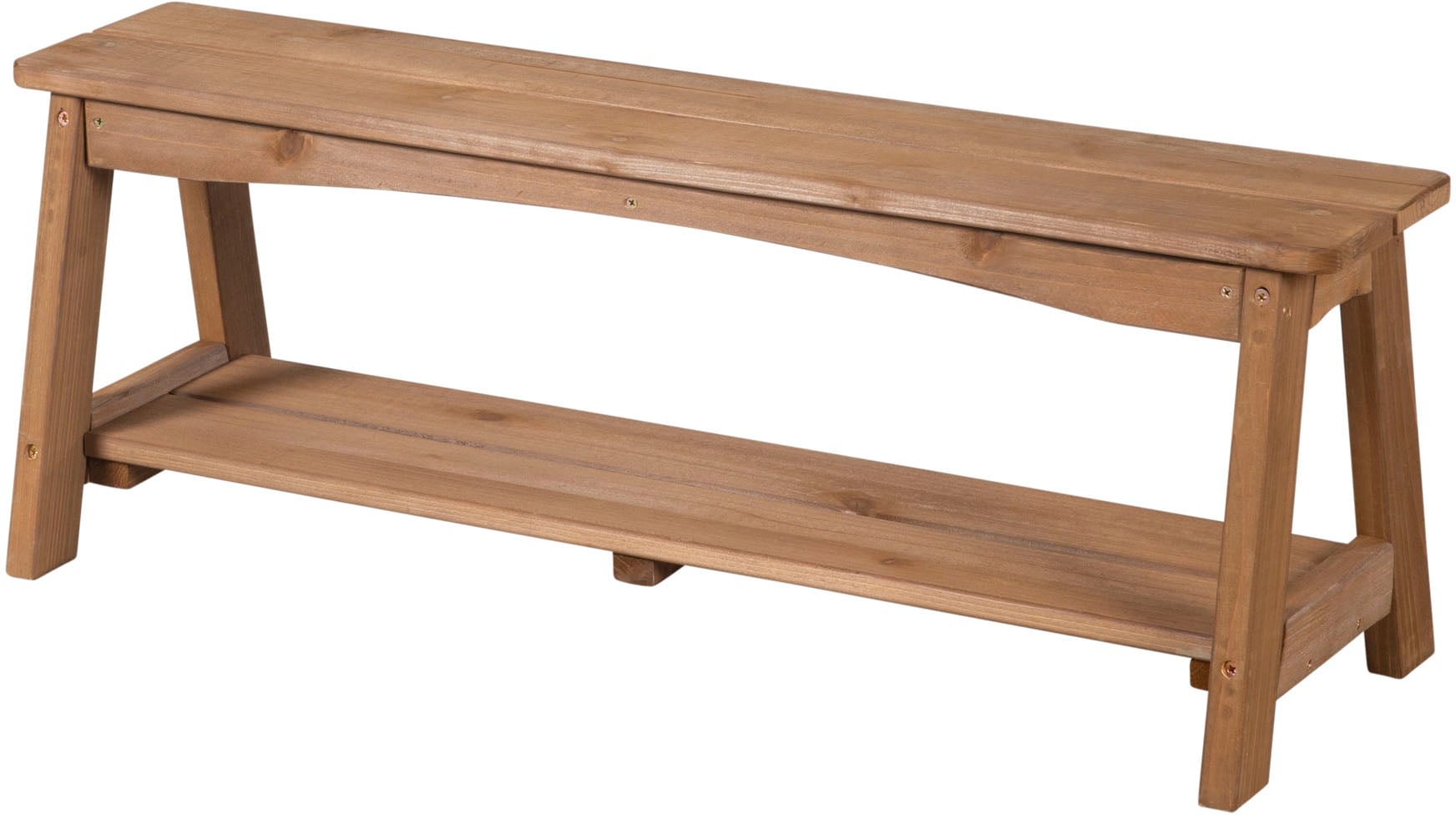 roba® Garten-Kindersitzgruppe »Outdoor+« Set, 3 Stk. tlg. Tisch und 2 Bänke mit Sitzauflage, Schirmset