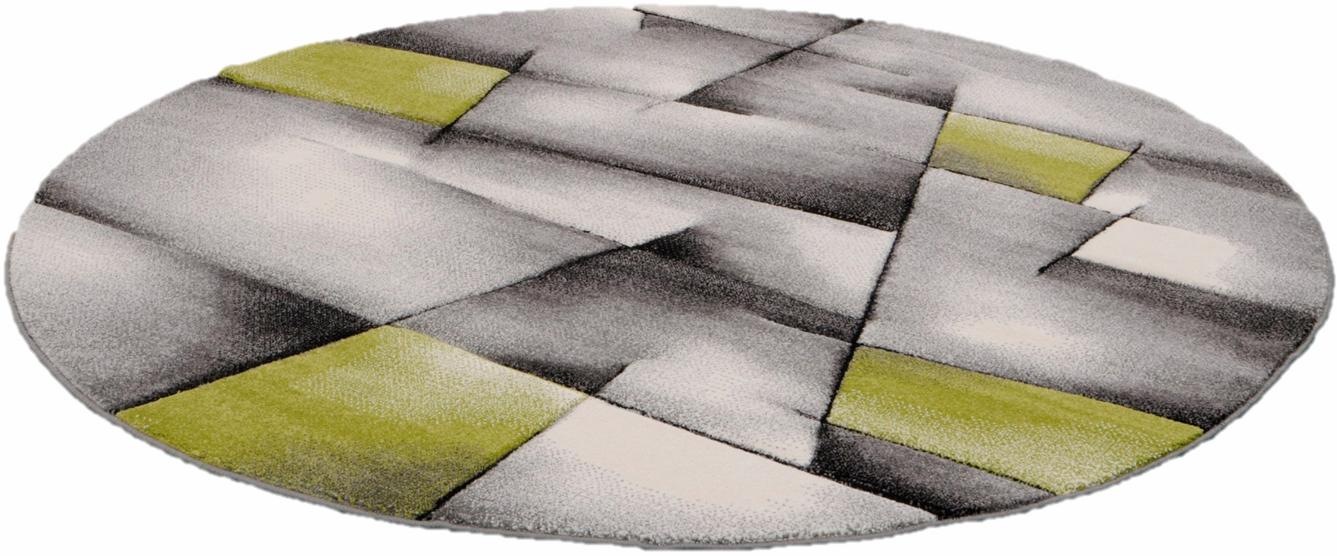 Image of merinos Teppich »BRILLIANCE«, rund, 13 mm Höhe, Handgearbeiteter Konturenschnitt, Wohnzimmer bei Ackermann Versand Schweiz