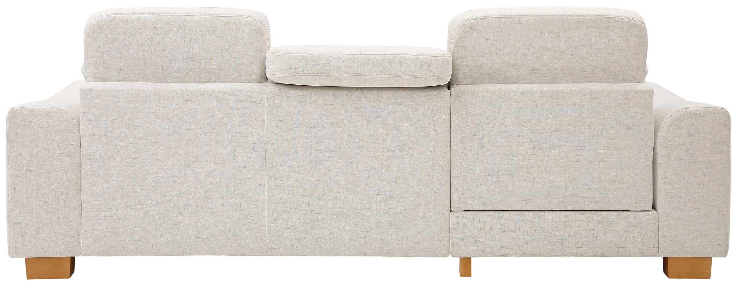 Home affaire Ecksofa »Dundee L-Form«, wahlweise mit Kopfteilverstellung und zusätzlich mit Bettfunktion