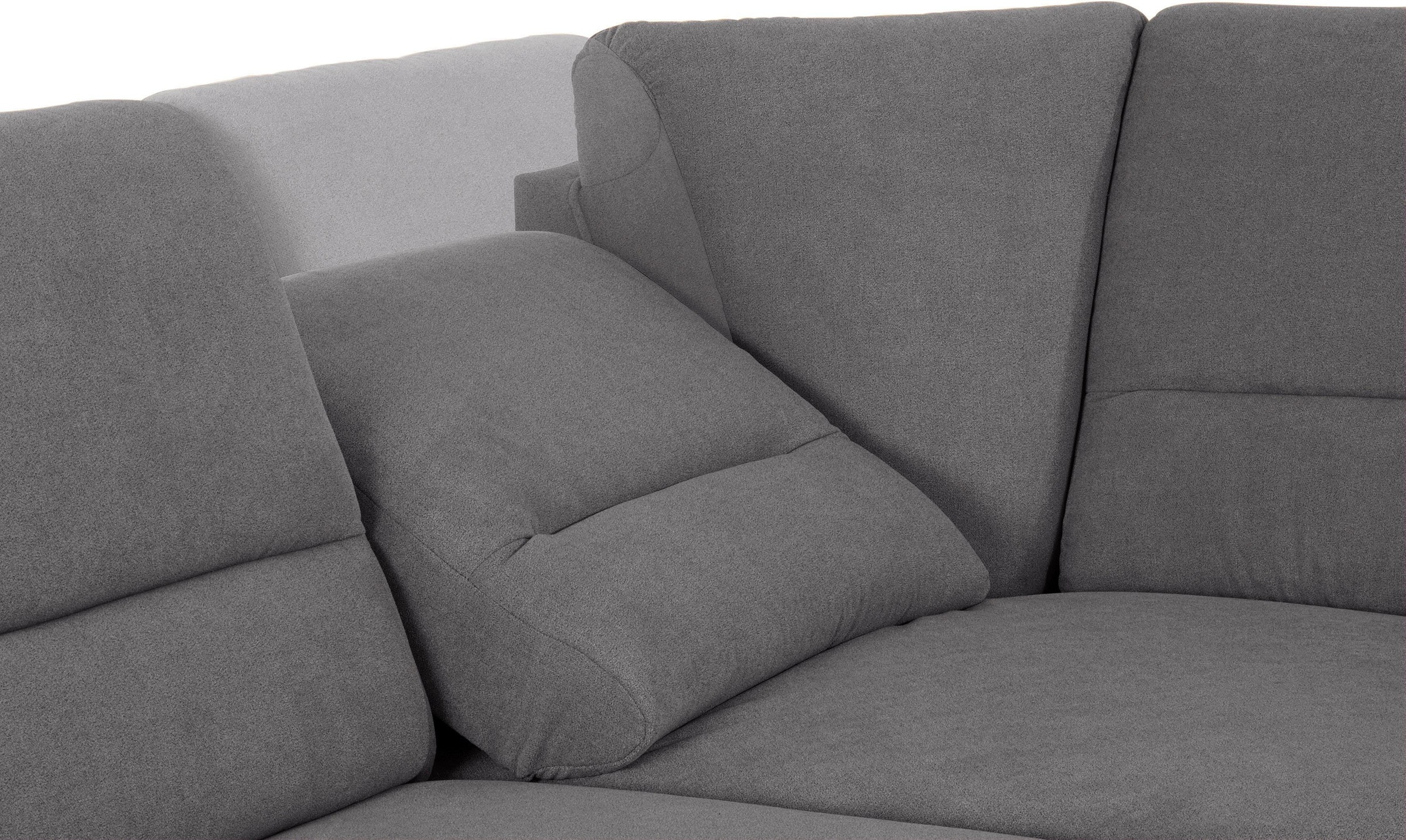 Places of Style Ecksofa »Cardoso L-Form«, mit Trapezecke für mehr Sitzkomfort, wahlweise auch mit Bettfunktion
