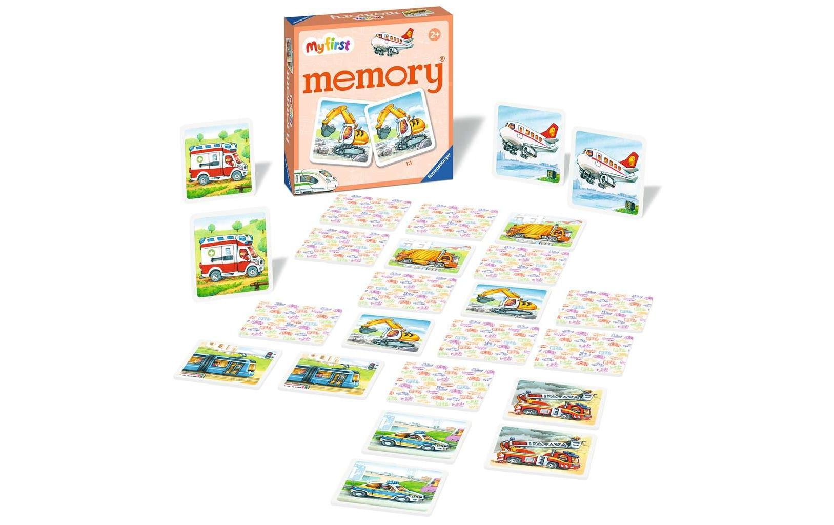 Ravensburger Spiel »Ravensburger Kinderspiel My first memory Fahtzeuge«