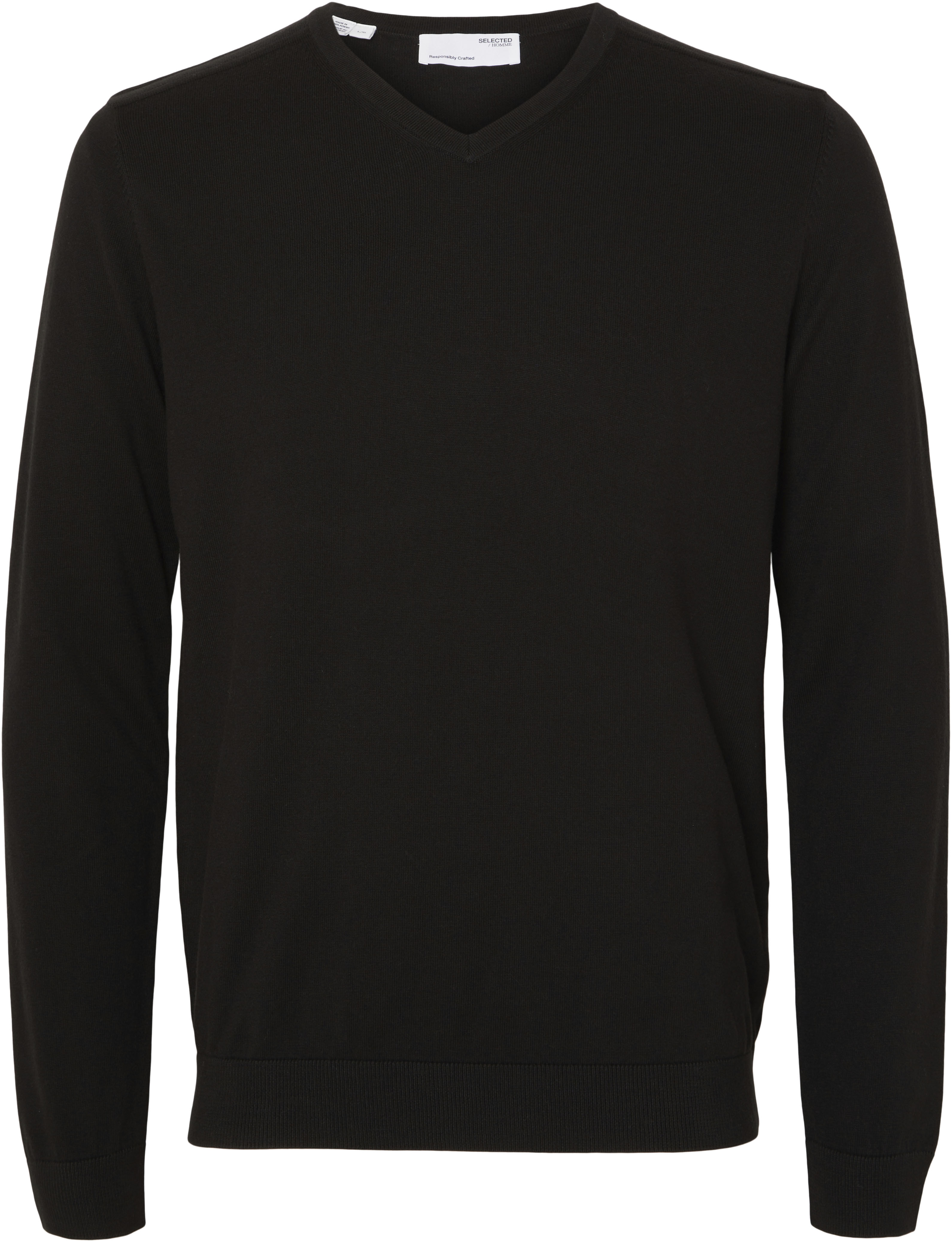 Strickpullover »SLHBERG LS KNIT V-NECK NOOS«