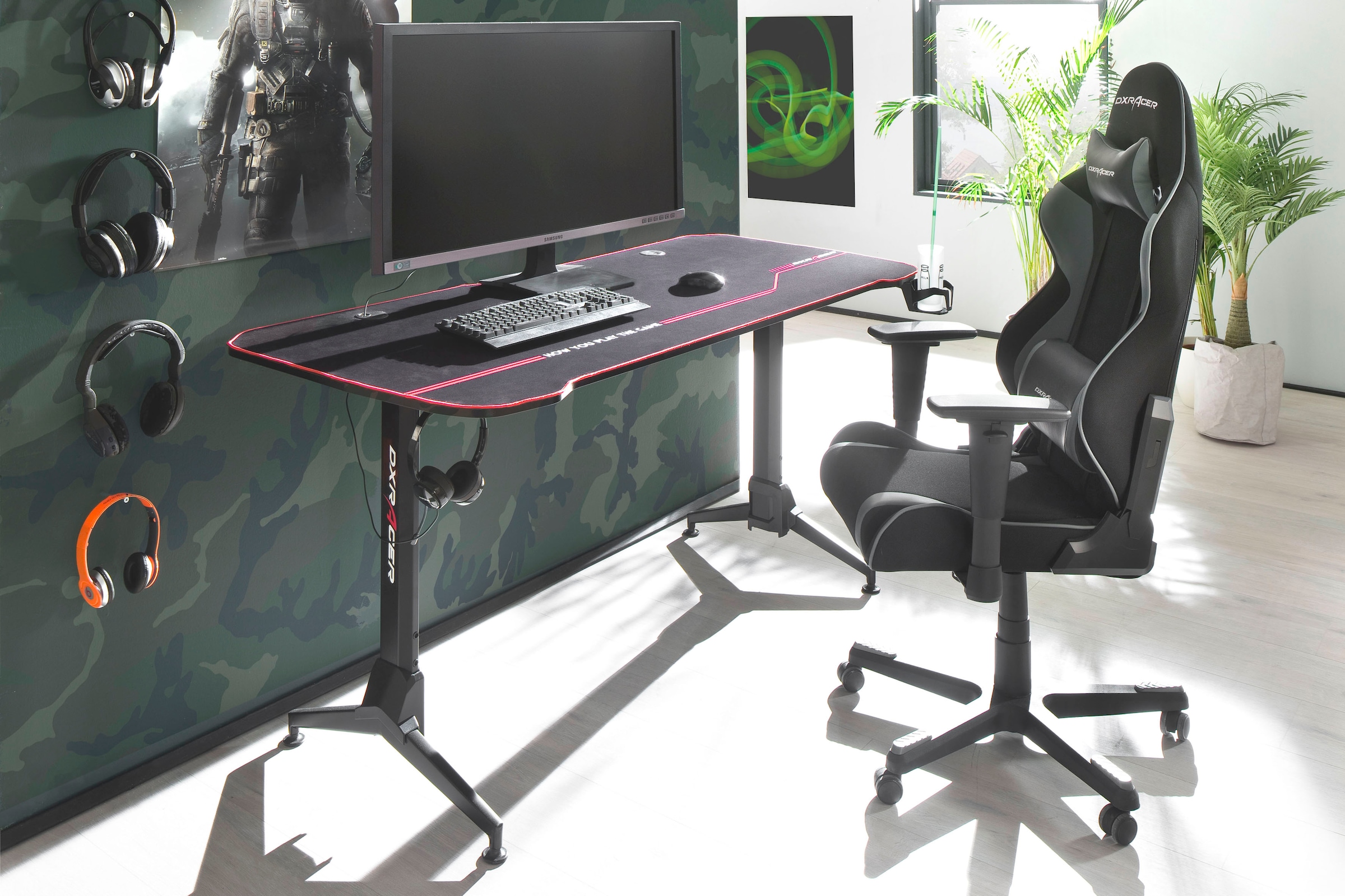MCA furniture Gamingtisch »Gaming kaufen bequem Tisch«